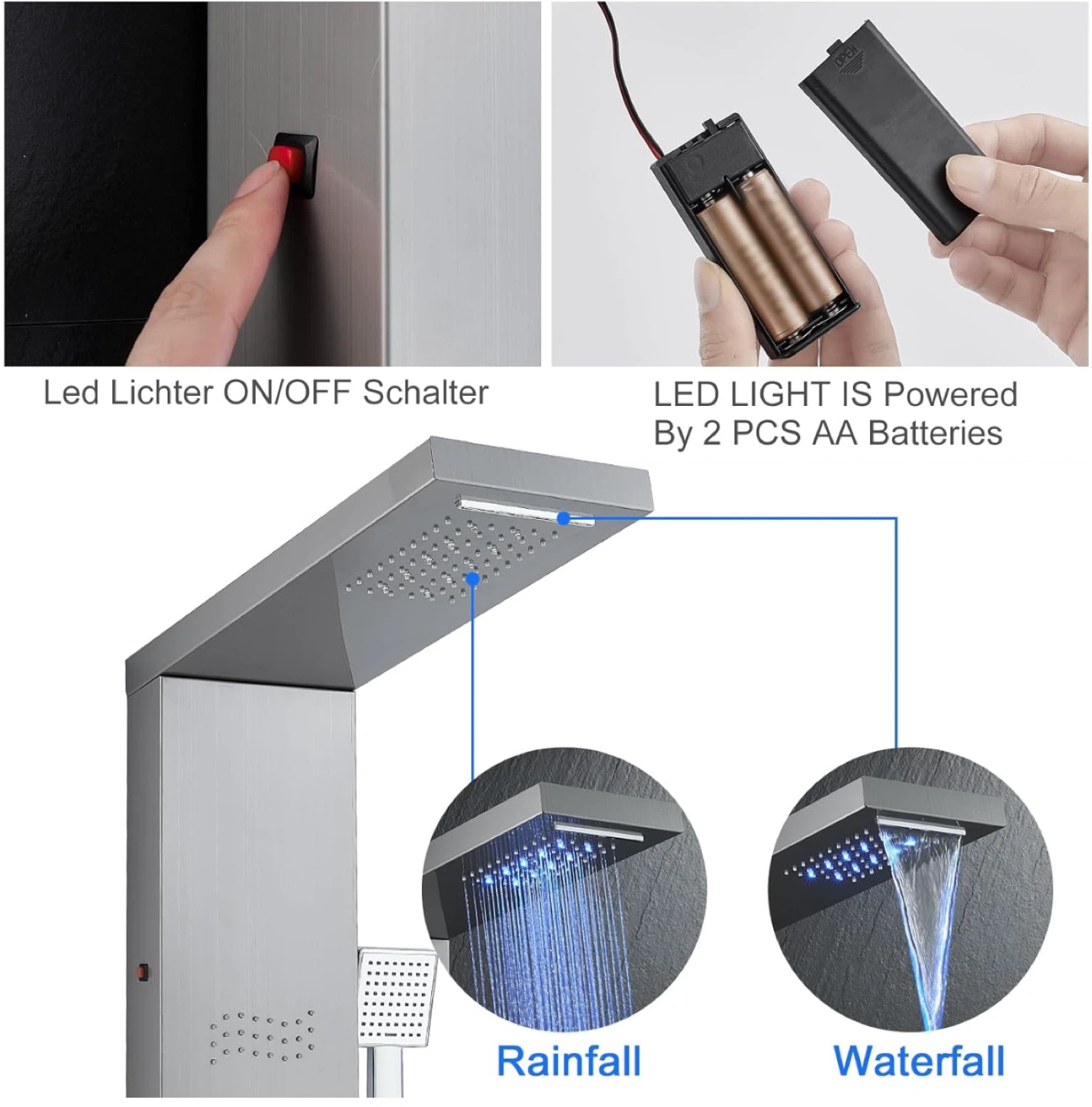 LED Shower Panel System - photo 3