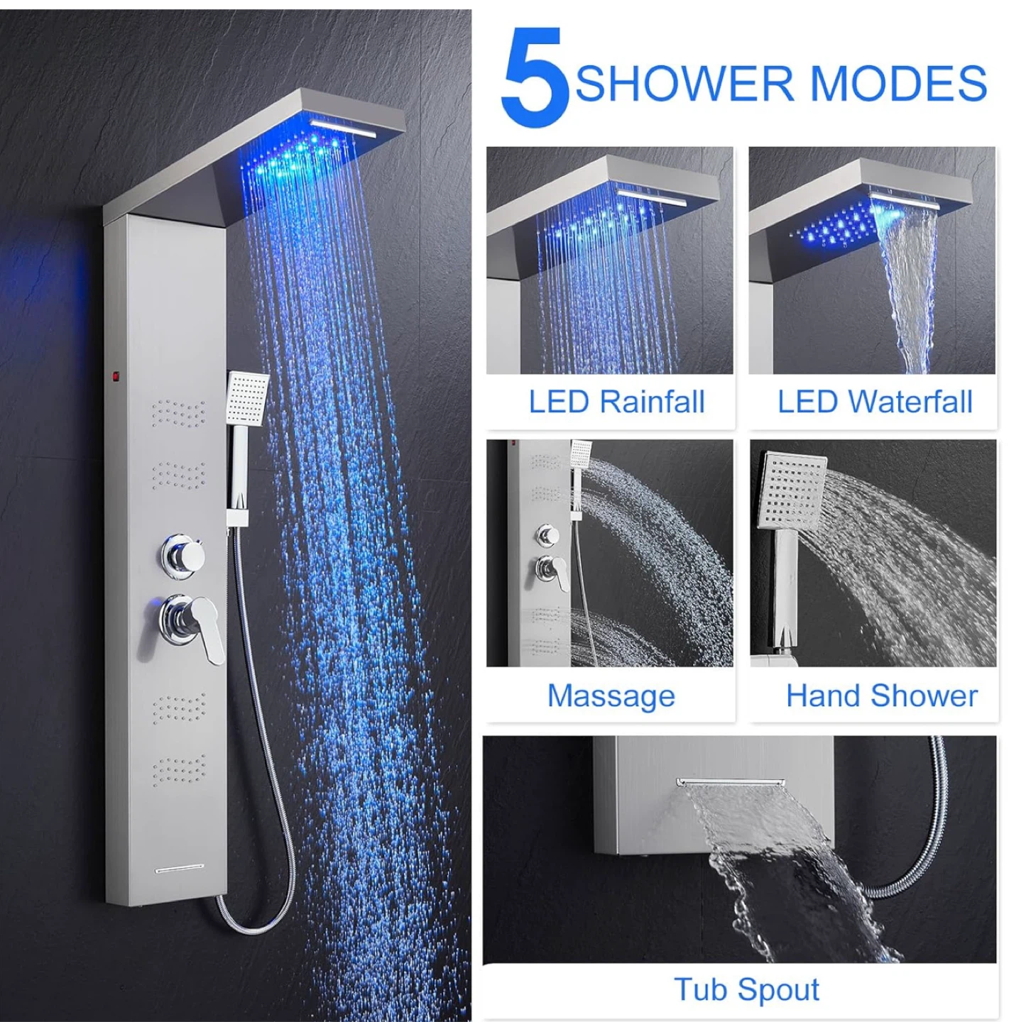 LED Shower Panel System - photo 2