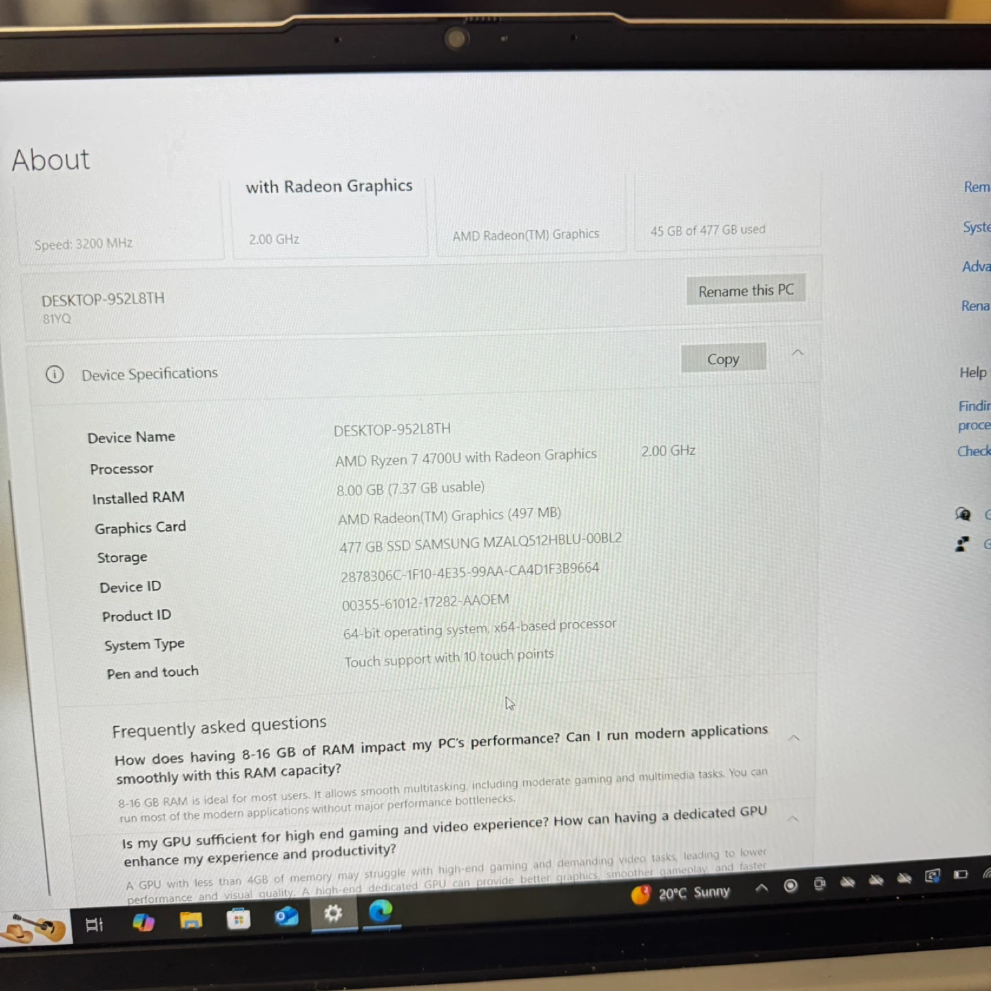 Lenovo IdeaPad Slim 3 Laptop - photo 2