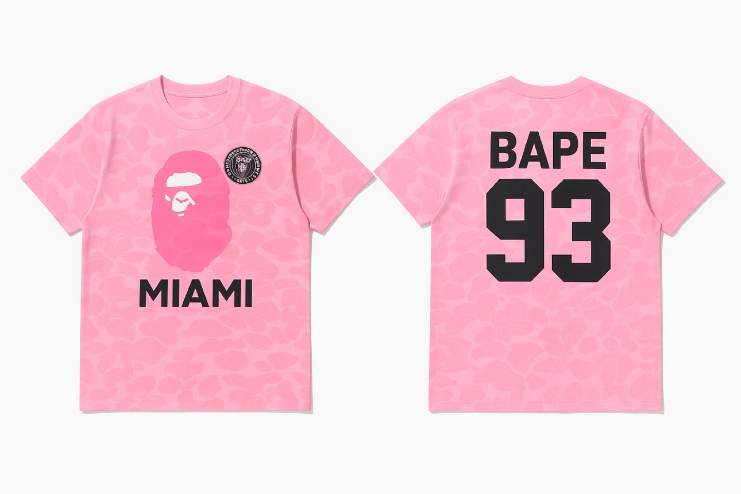 BAPE Miami Pink Camo T-Shirt