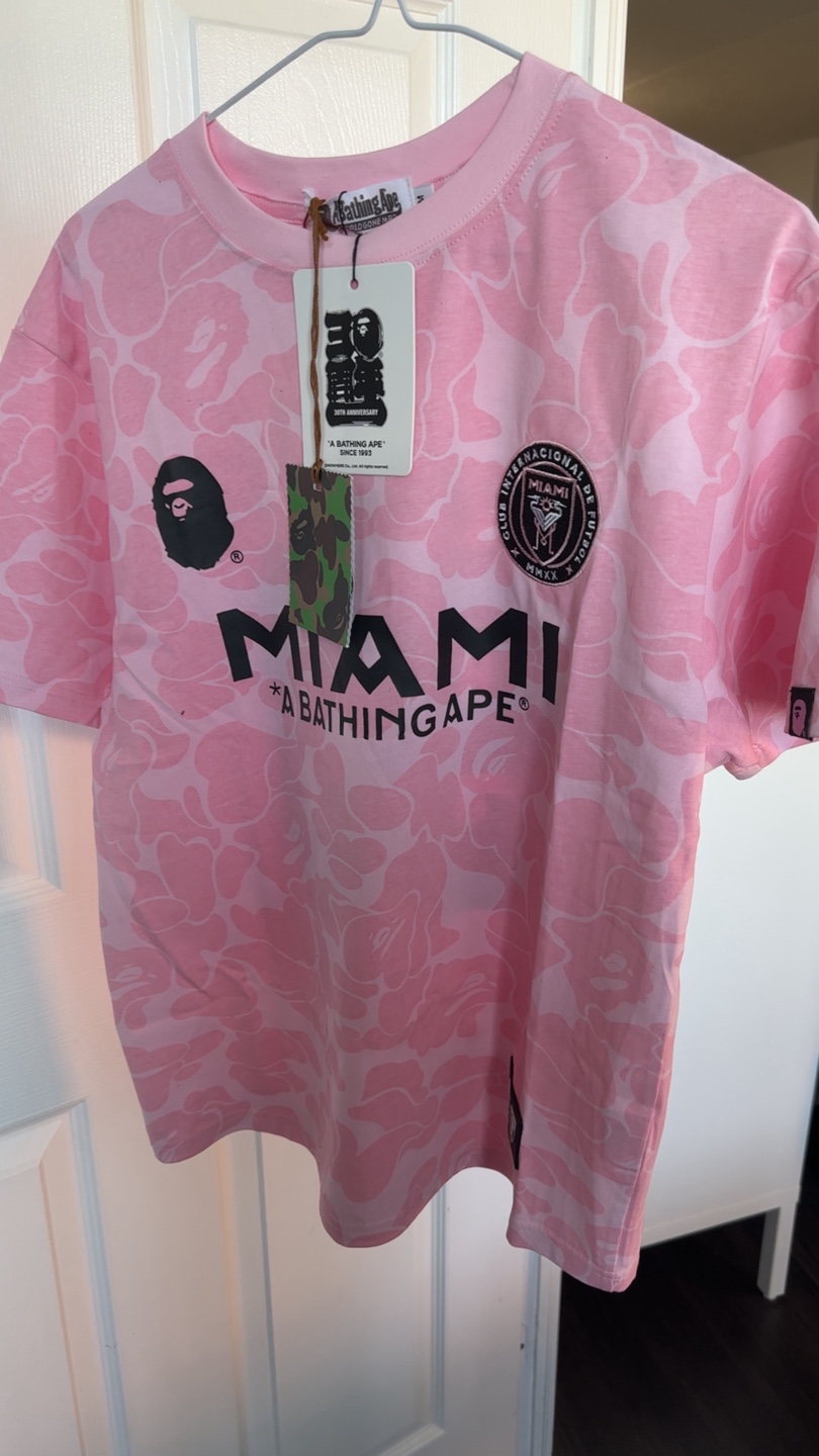 BAPE Miami Pink Camo T-Shirt - photo 3