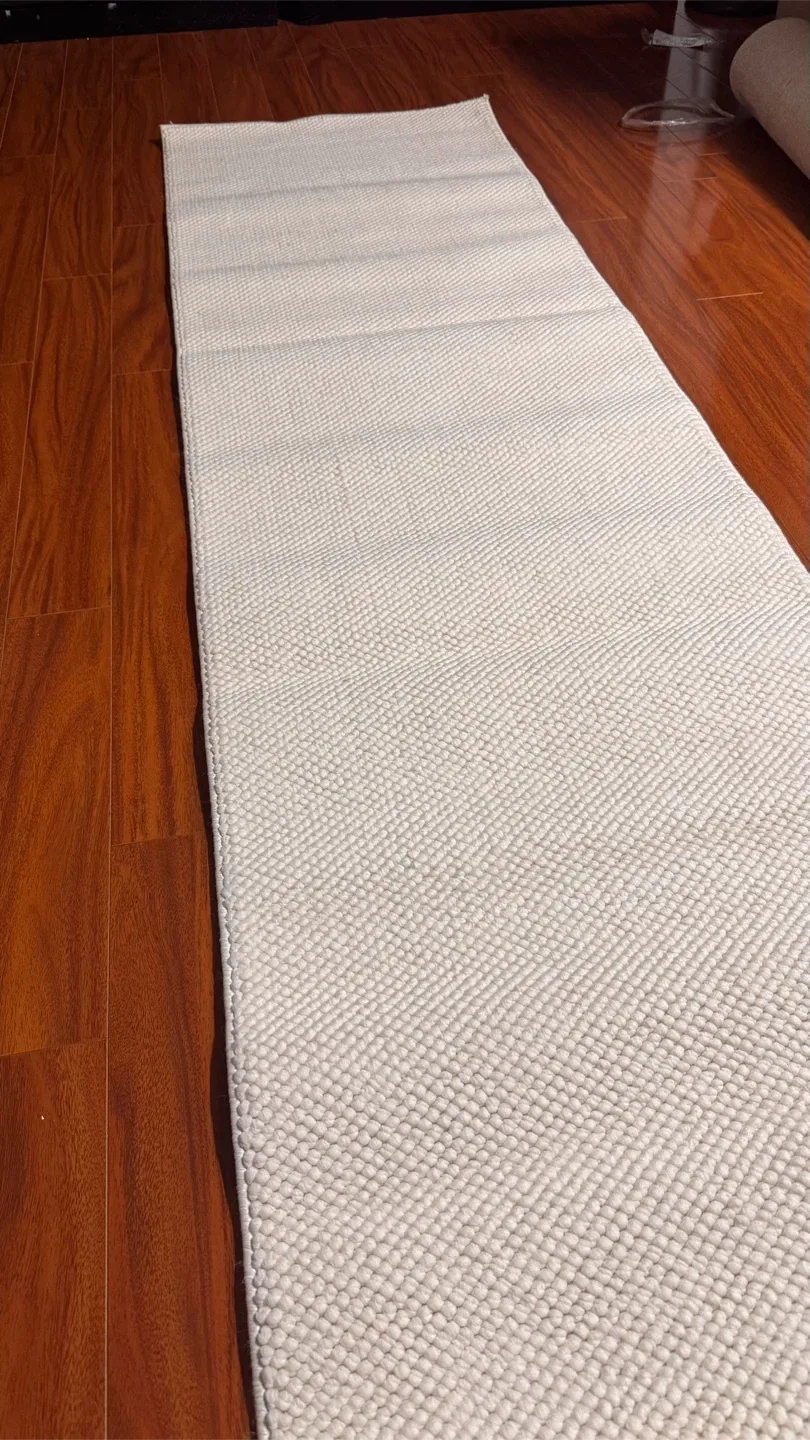 Loom Cream Runner Rug 2' x 7' thumbnail