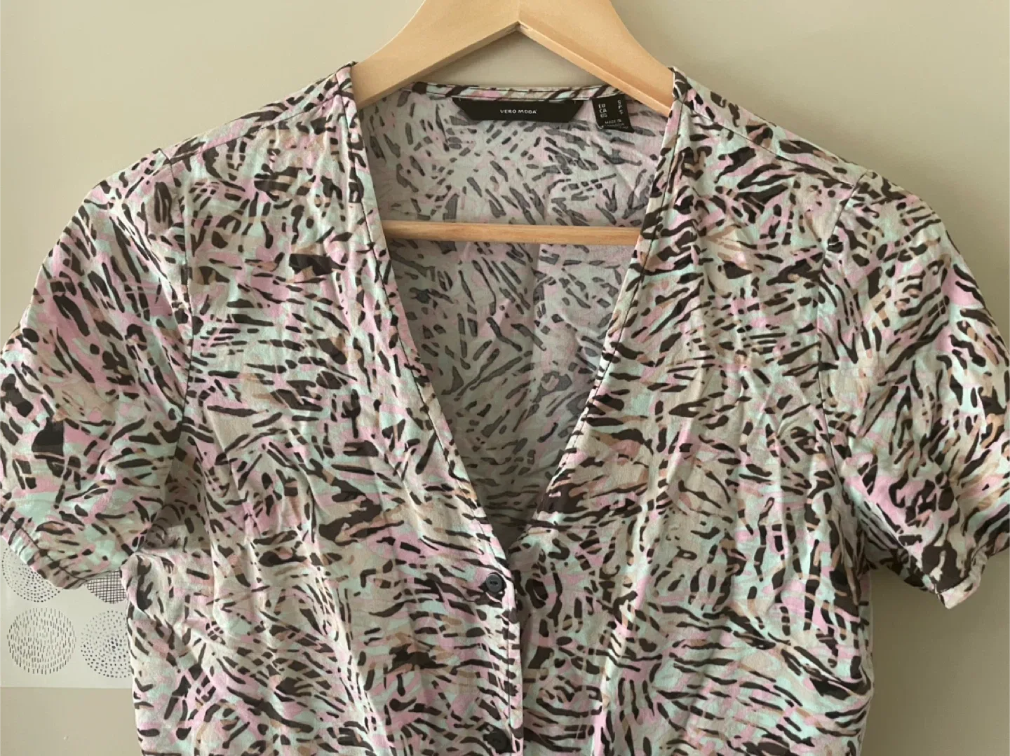 Vero Moda Short Sleeve Blouse - Size S image indicator(2)