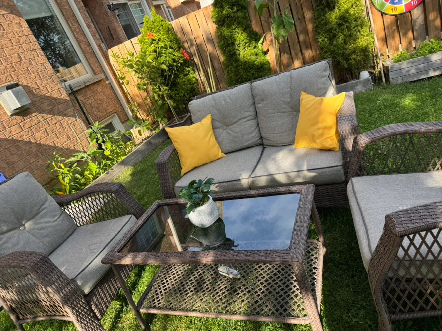 Patio Set - Loveseat, Chairs, Coffee Table image indicator(2)