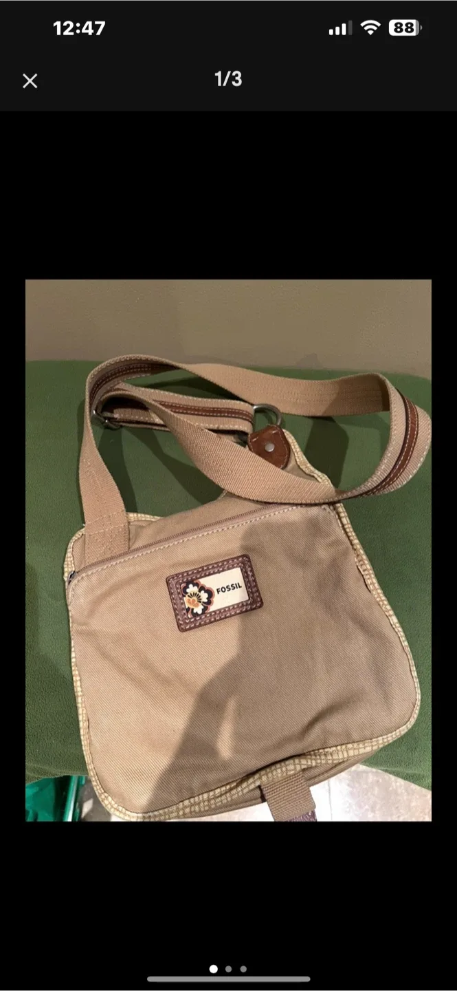 Unisex Fossil Crossbody Bag thumbnail