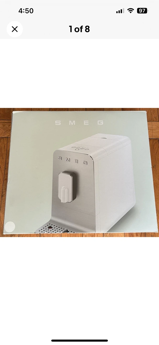 Smeg BCC11 Bean to Cup Coffee Machine - White