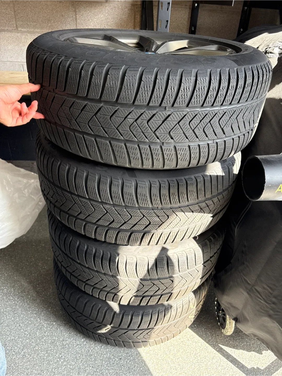 BMW Rims with Pirelli Scorpion Winter Tires image indicator(2)