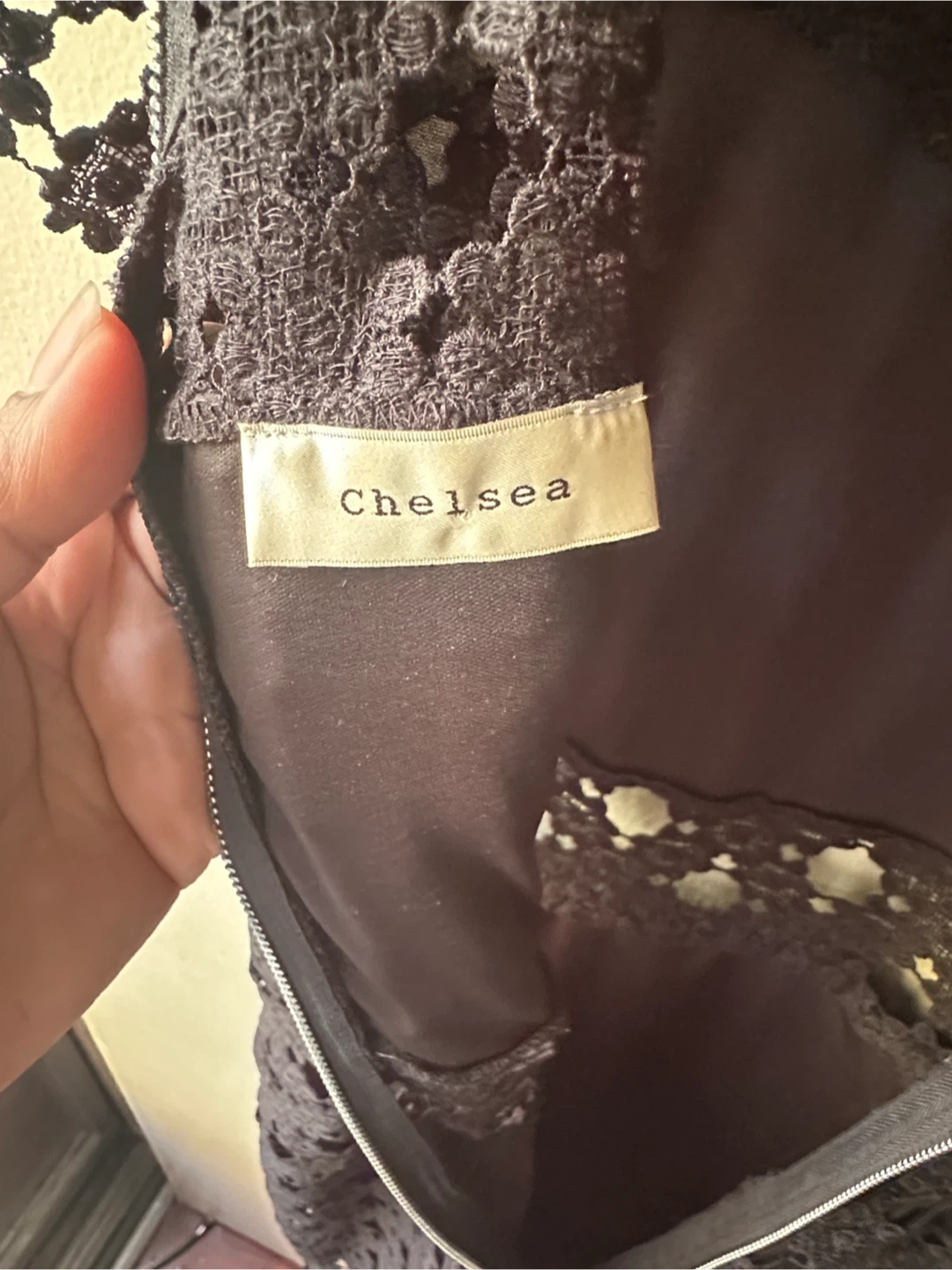 Chelsea Black Lace Dress - photo 2