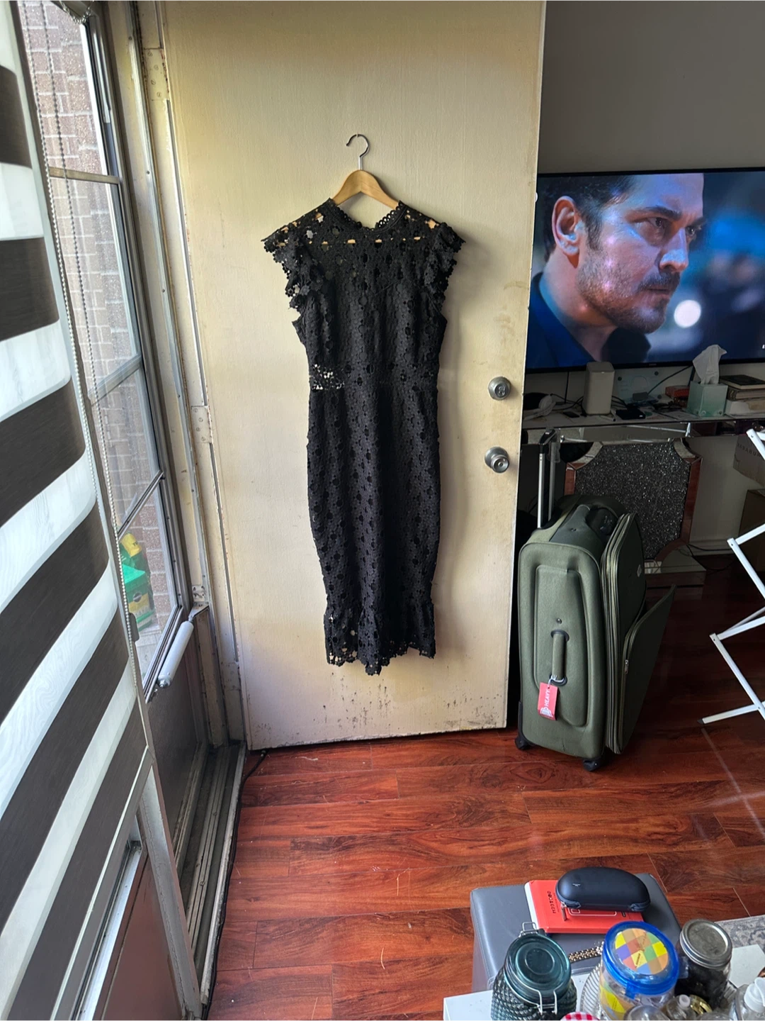Chelsea Black Lace Dress