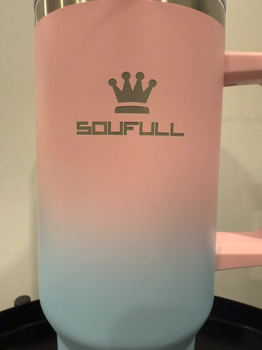 Soufull 40 oz Tumbler with Handle and Straw, 100% Leak-Proof image indicator(6)