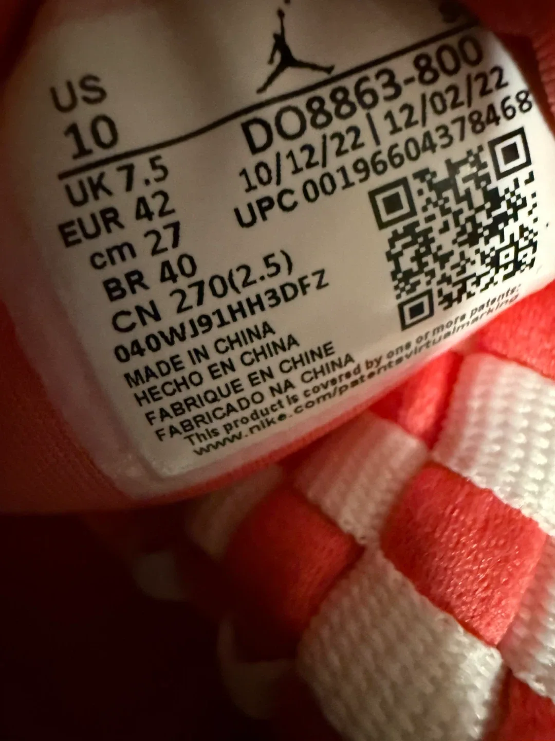 Michael Jordan slippers size 10 woman image indicator(4)