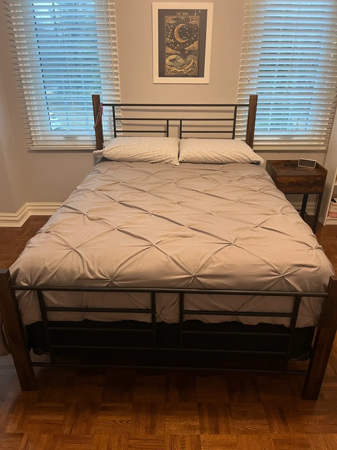 Bedroom Set: Bed Frame, Nightstand, Vanity thumbnail