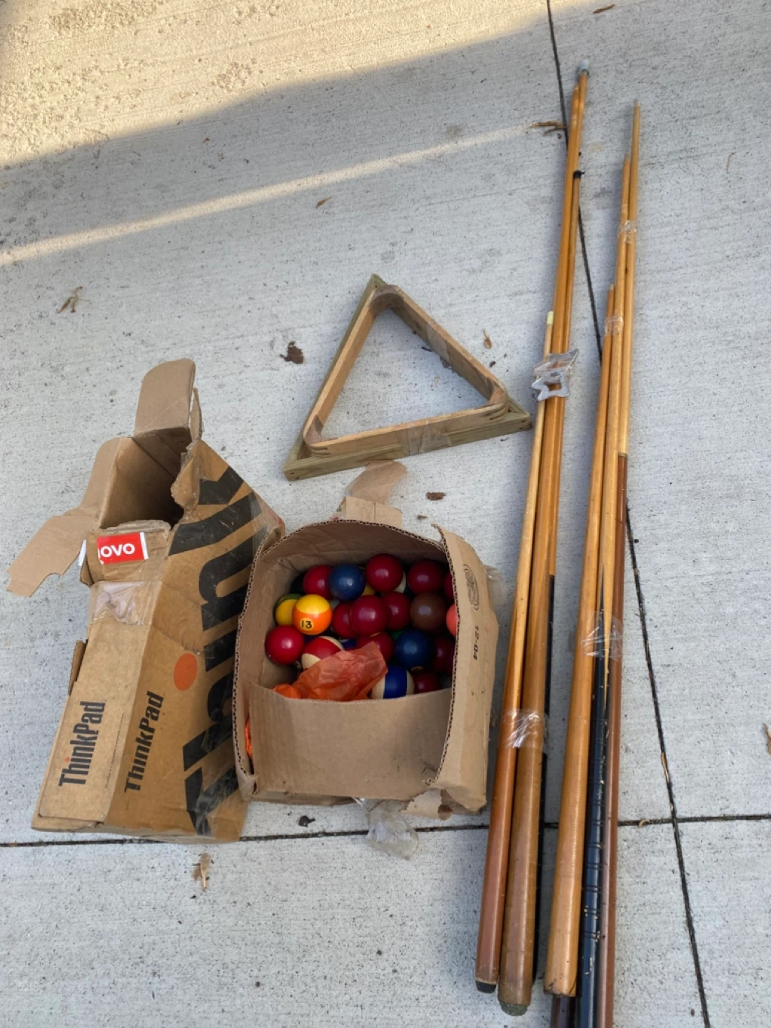 Used Pool/Billiard Set