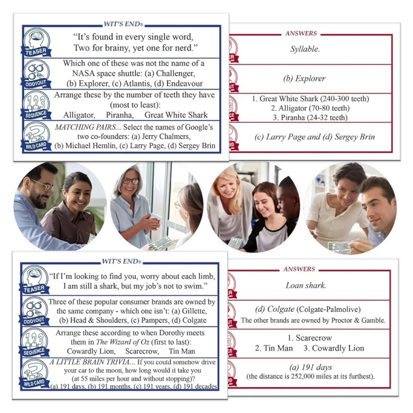 Wit's End Trivia Board Game image indicator(6)