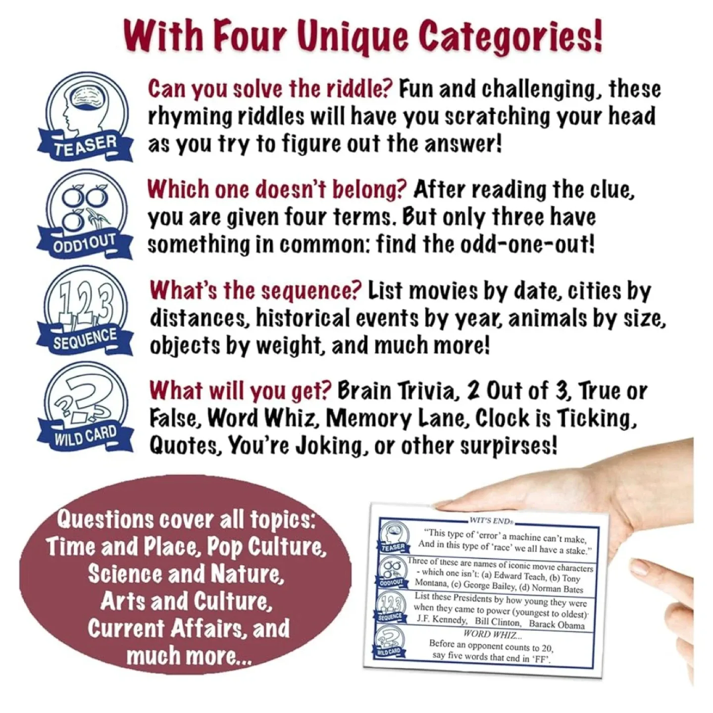 Wit's End Trivia Board Game image indicator(5)