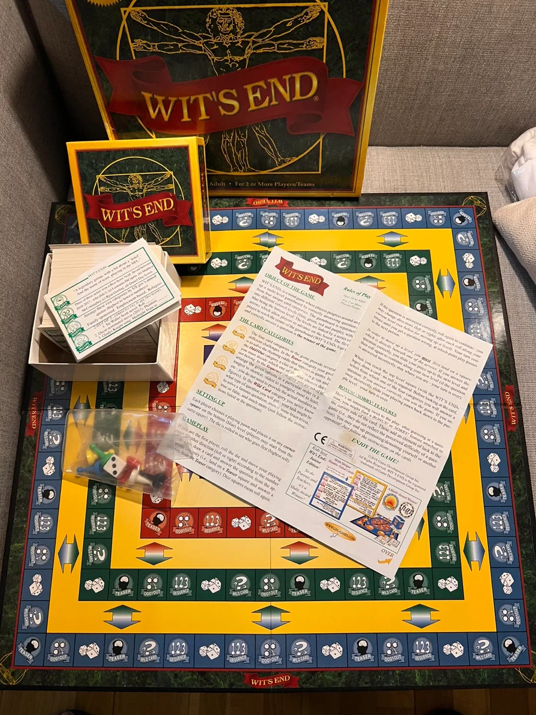 Wit's End Trivia Board Game image indicator(3)