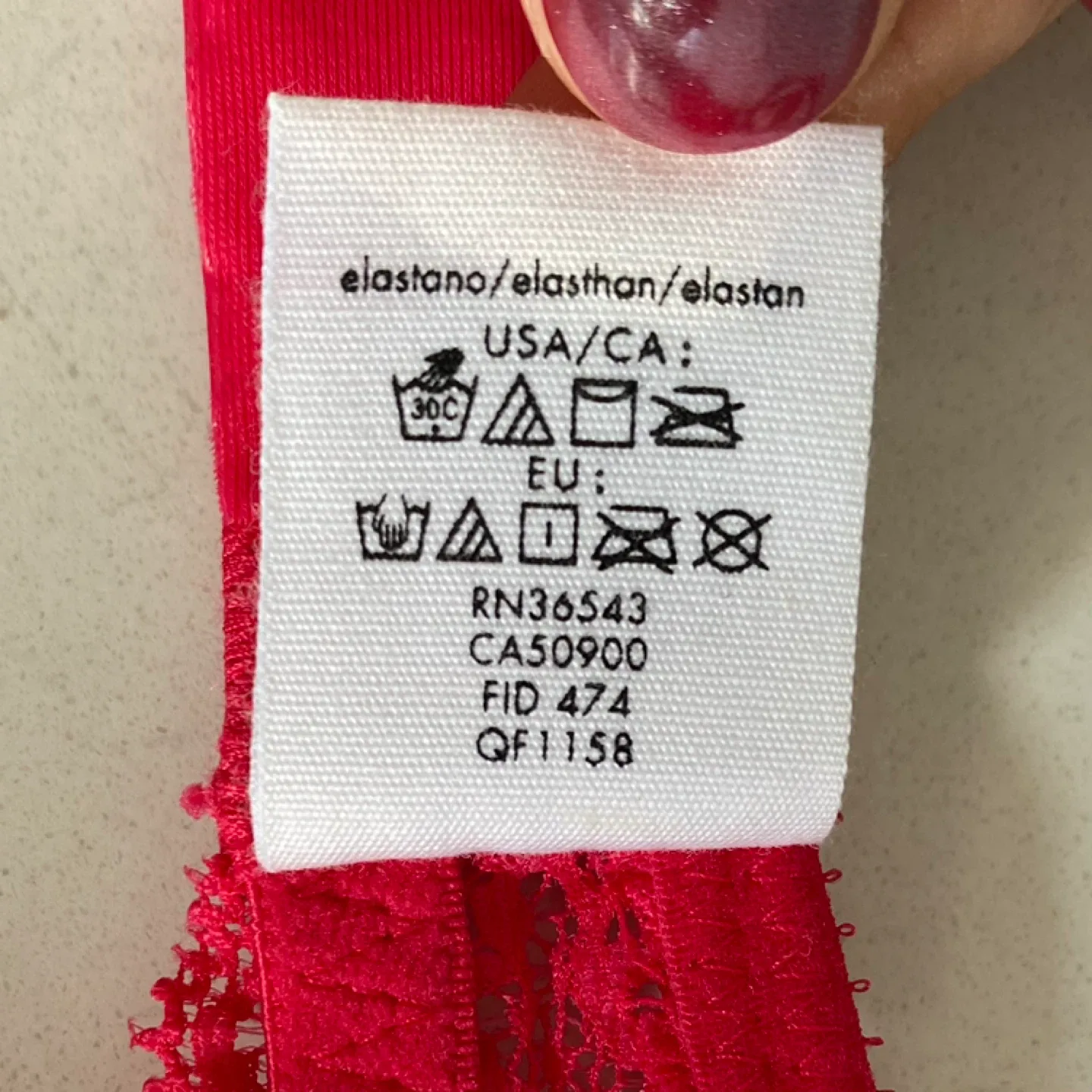 Calvin Klein - Hot Pink Lace Underwire Bra image indicator(5)