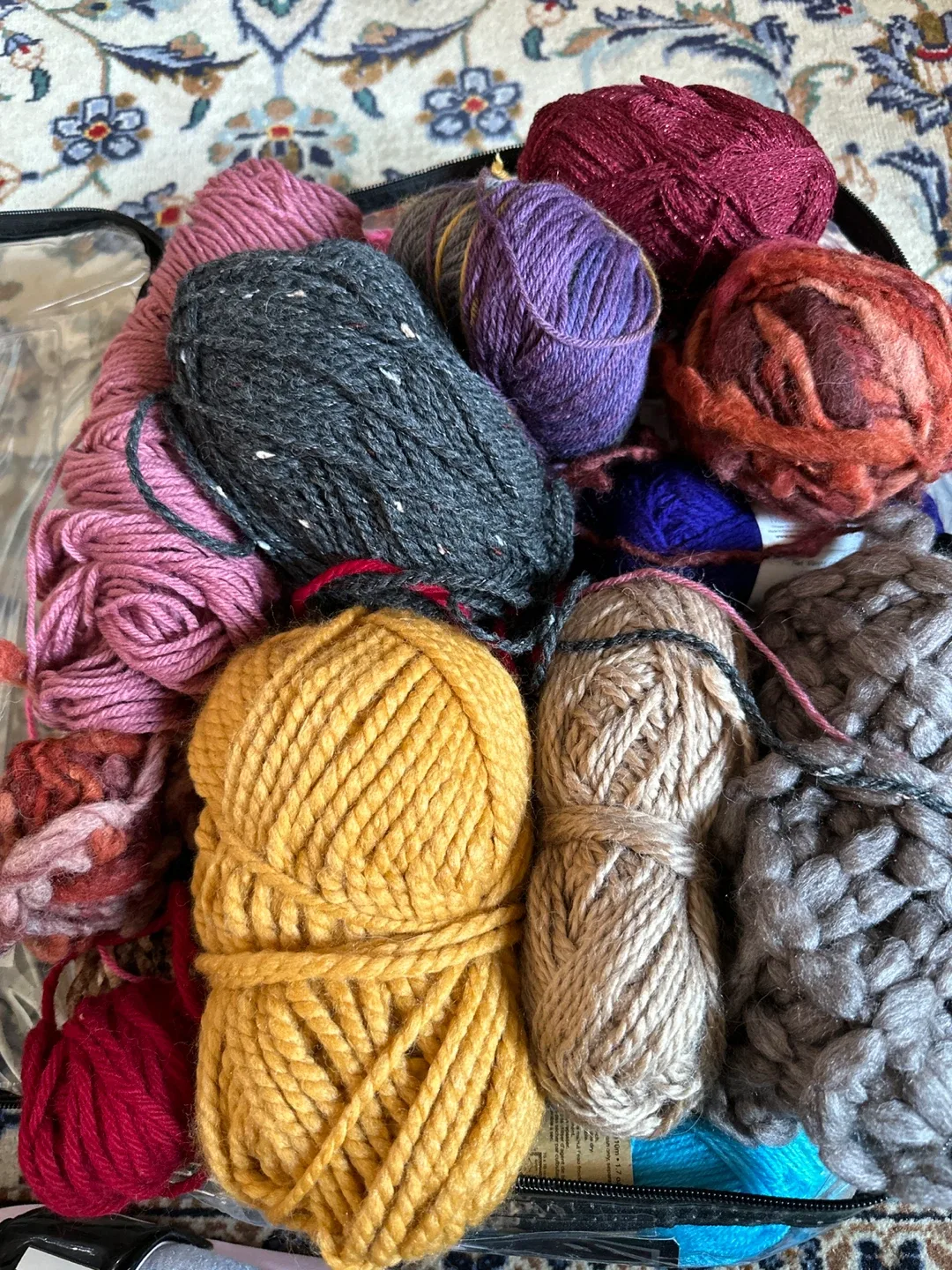 Yarn Lot - Assorted Colors & Brands image indicator(3)