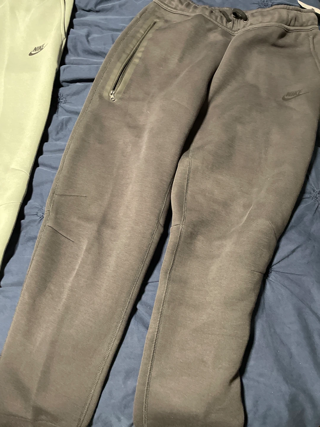 Nike Tech Fleece Pants (Grey, Red, Black) - photo 4