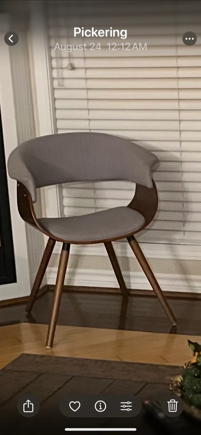 Grey Accent Chair thumbnail
