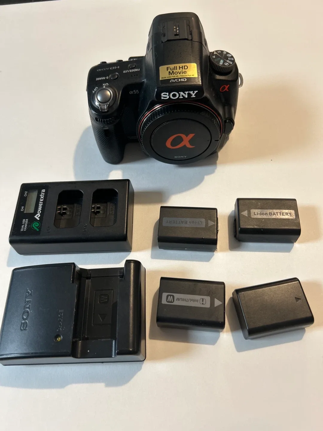 Sony Alpha SLT-A55V Camera image indicator(5)