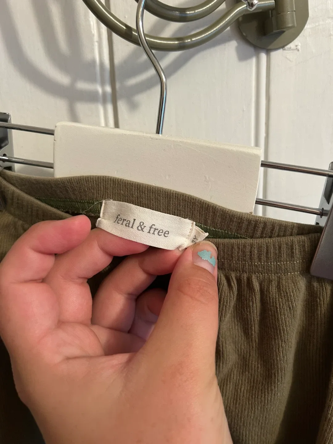 Feral & Free Olive Green Harem Pants image indicator(3)