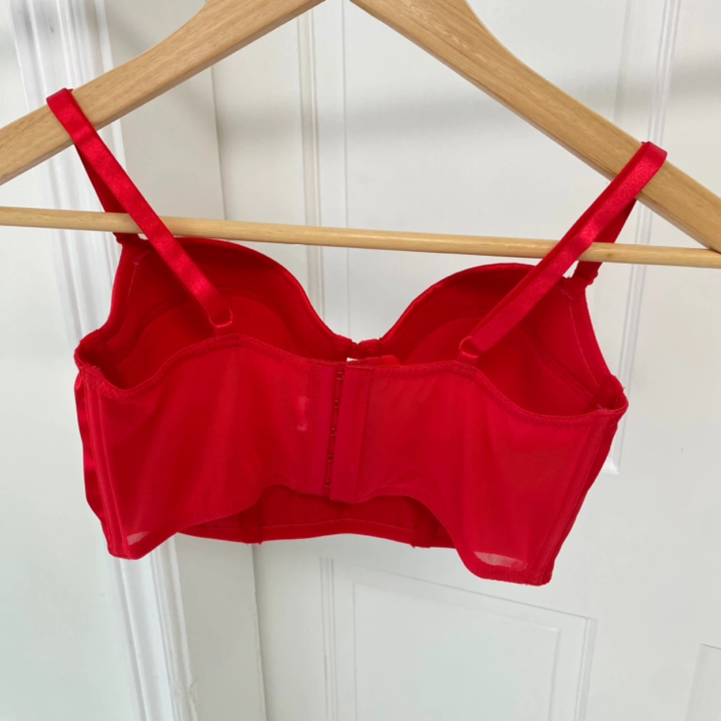 F21 - Red Satin Women's Bralette - photo 3