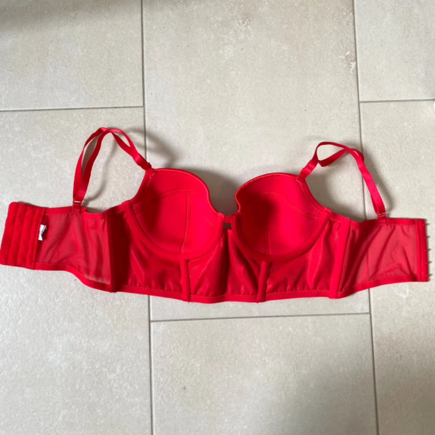 F21 - Red Satin Women's Bralette - photo 4