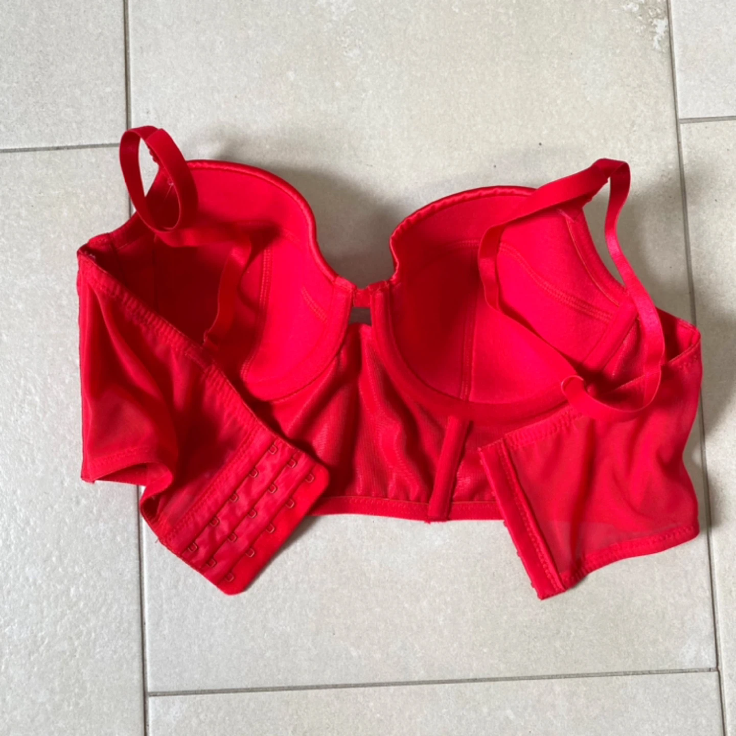 F21 - Red Satin Women's Bralette - photo 5