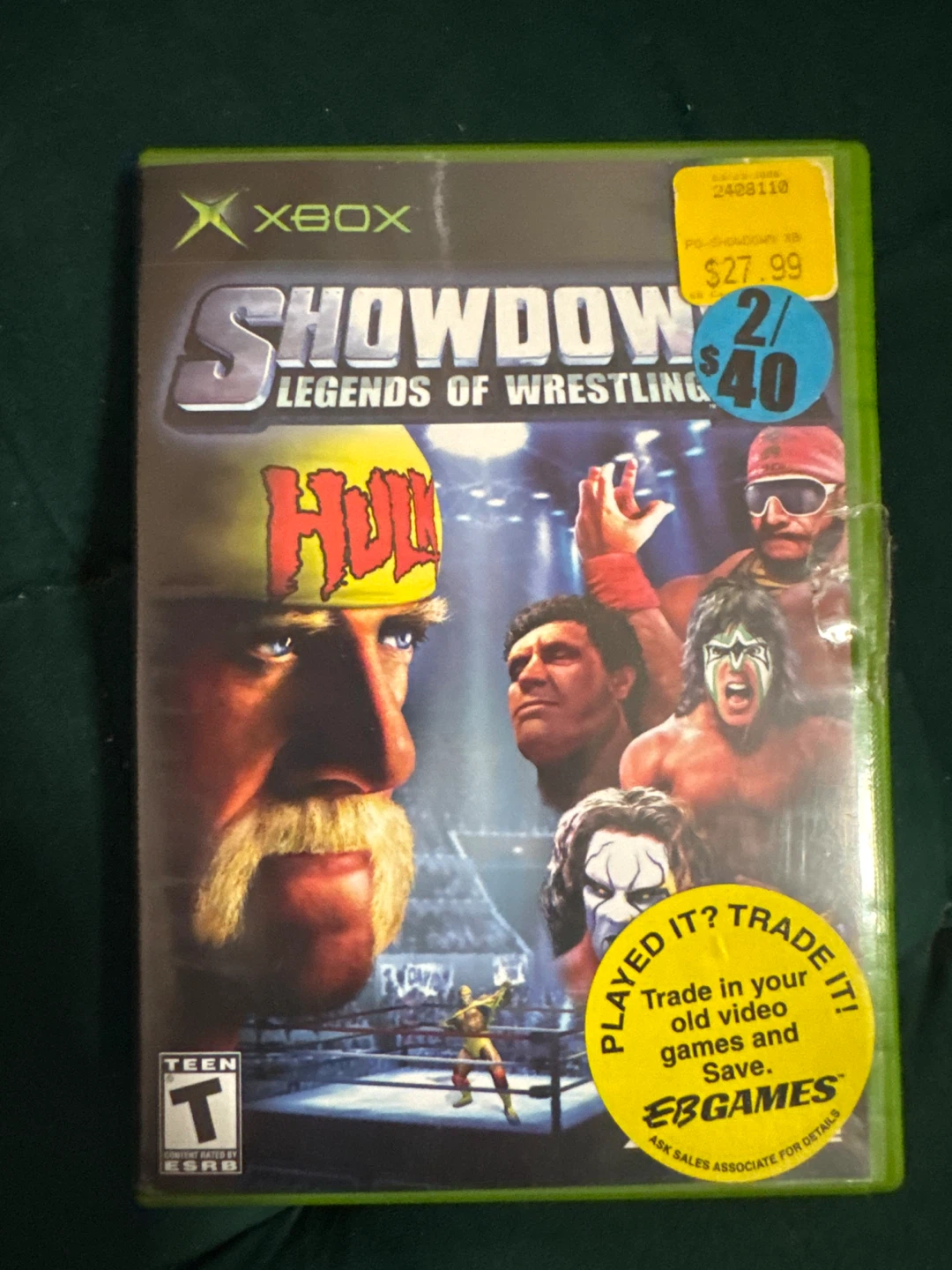 Showdown Legends of Wrestling Xbox Game