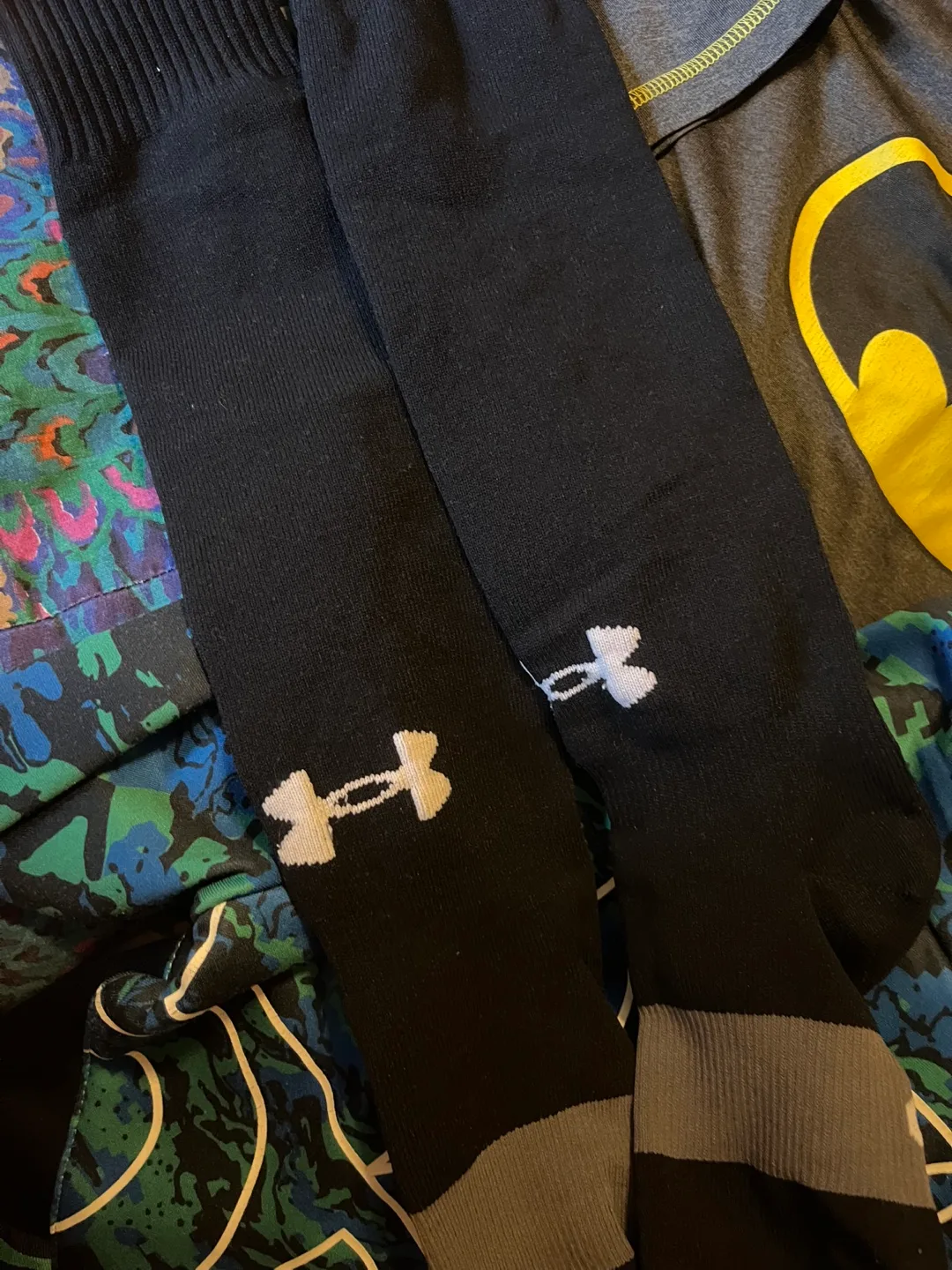 Under Armour Socks, Amiri Shirt, Adidas Pants, Explore Hoodie image indicator(5)