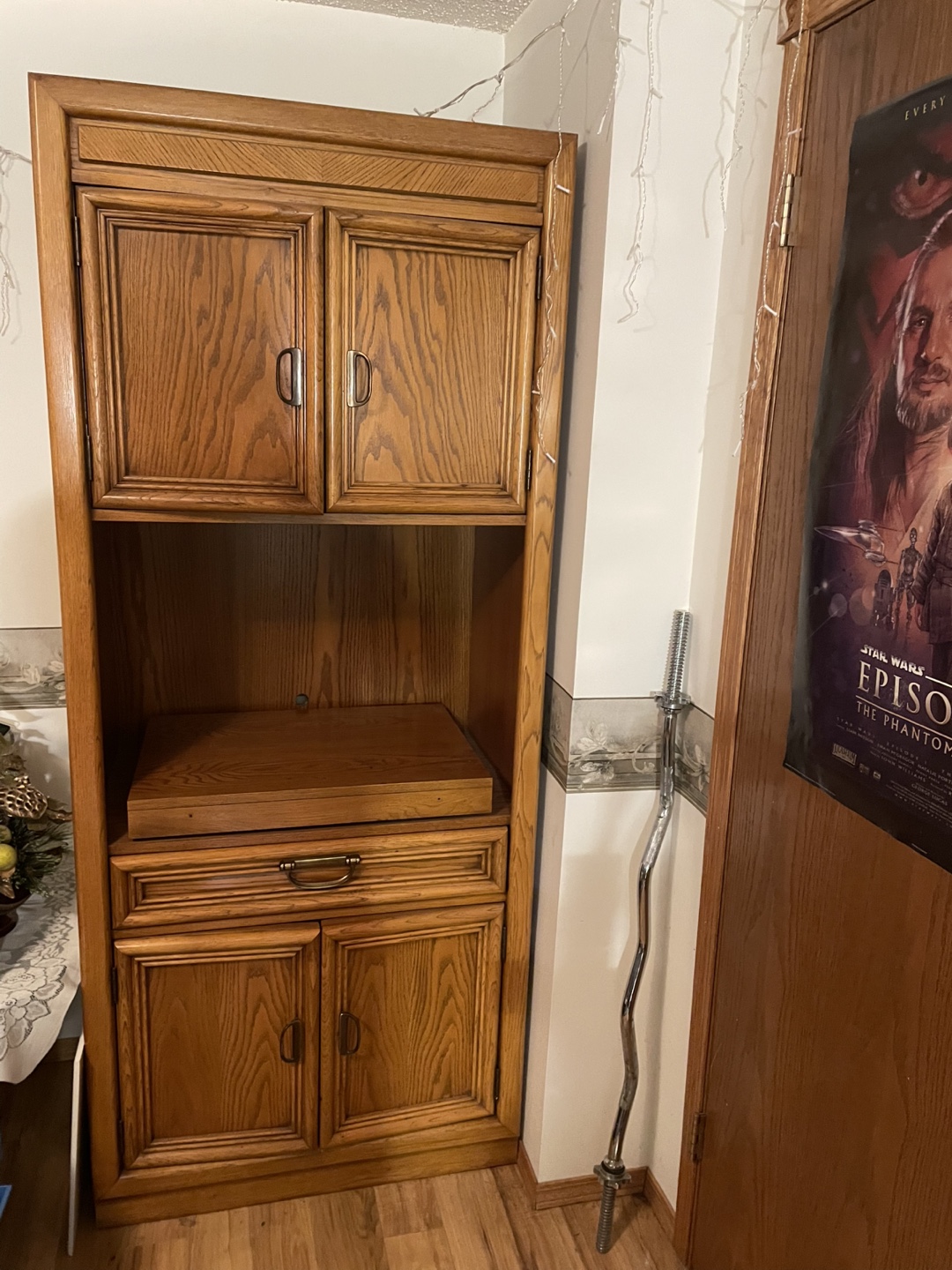 Wooden Storage Cabinet