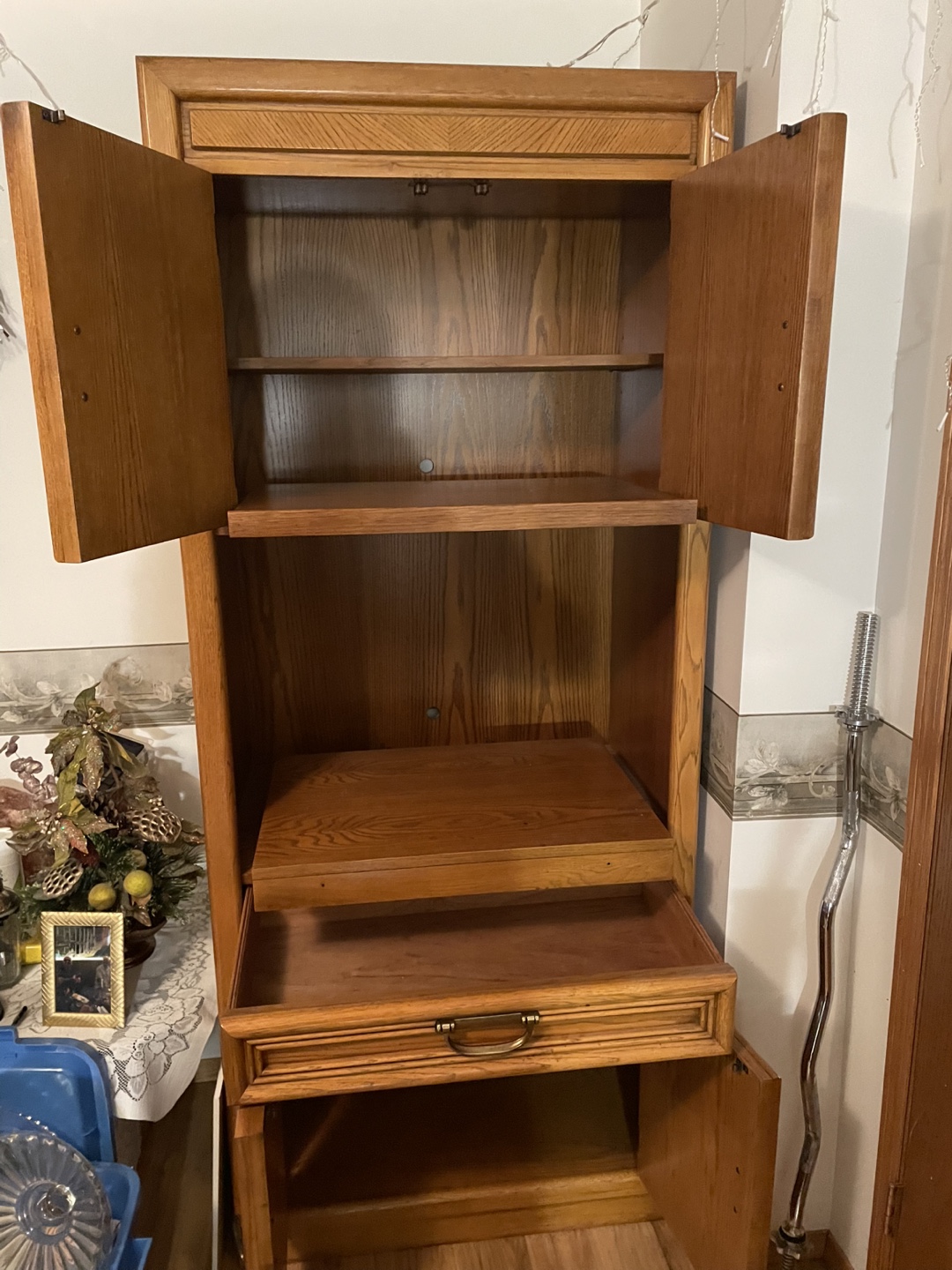 Wooden Storage Cabinet - photo 2