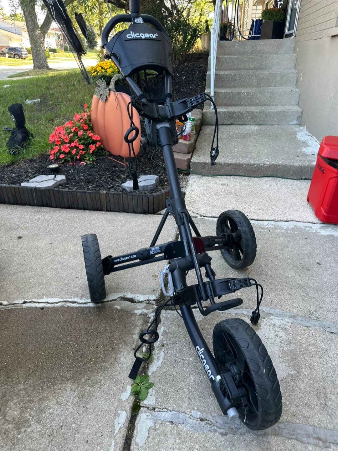 Clicgear 3.5+ Golf Push Cart - Black - photo 4