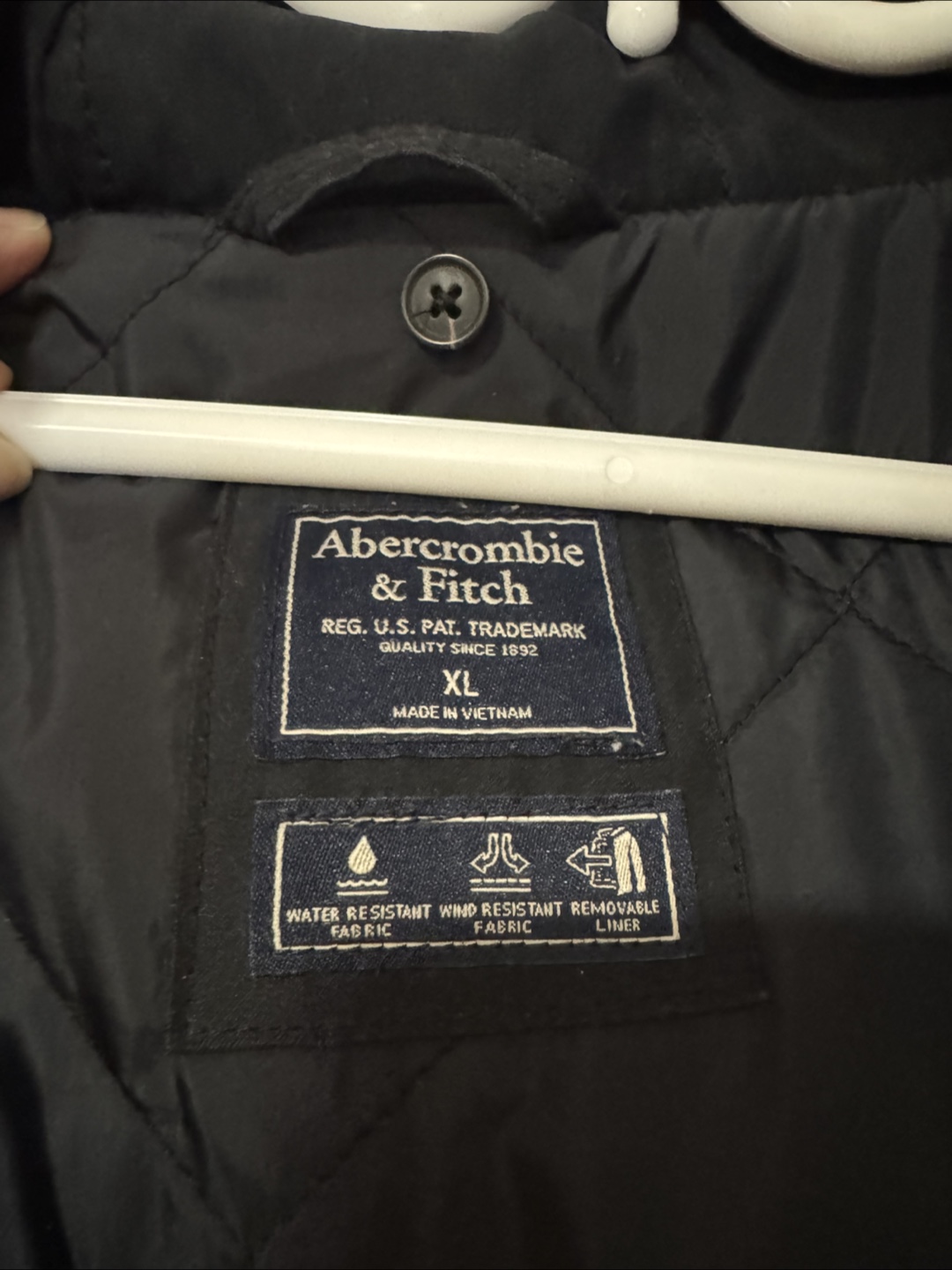 Abercrombie & Fitch XL Black Jacket - photo 2