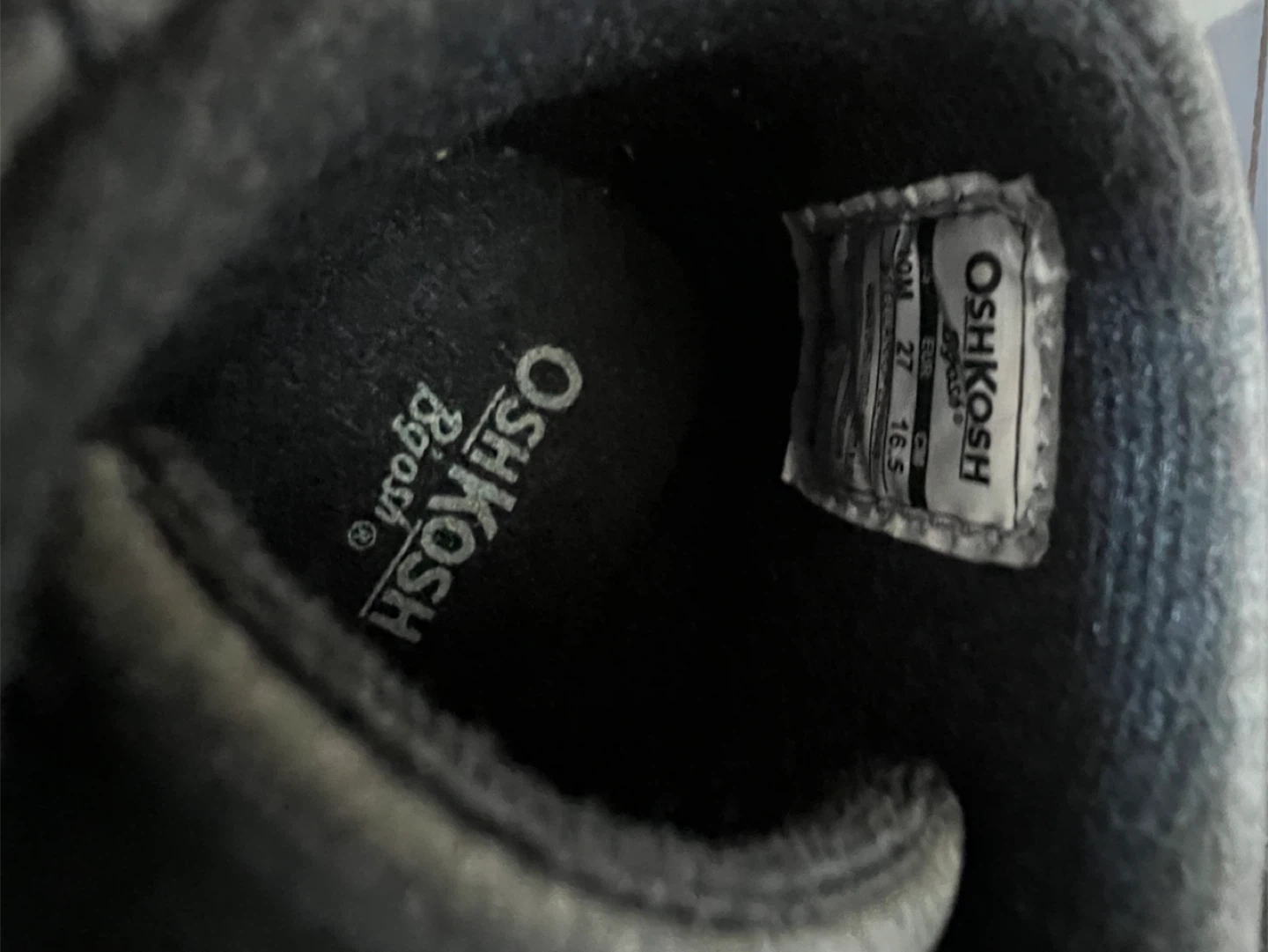 OshKosh B'gosh Grey Boots Size 10 - photo 2