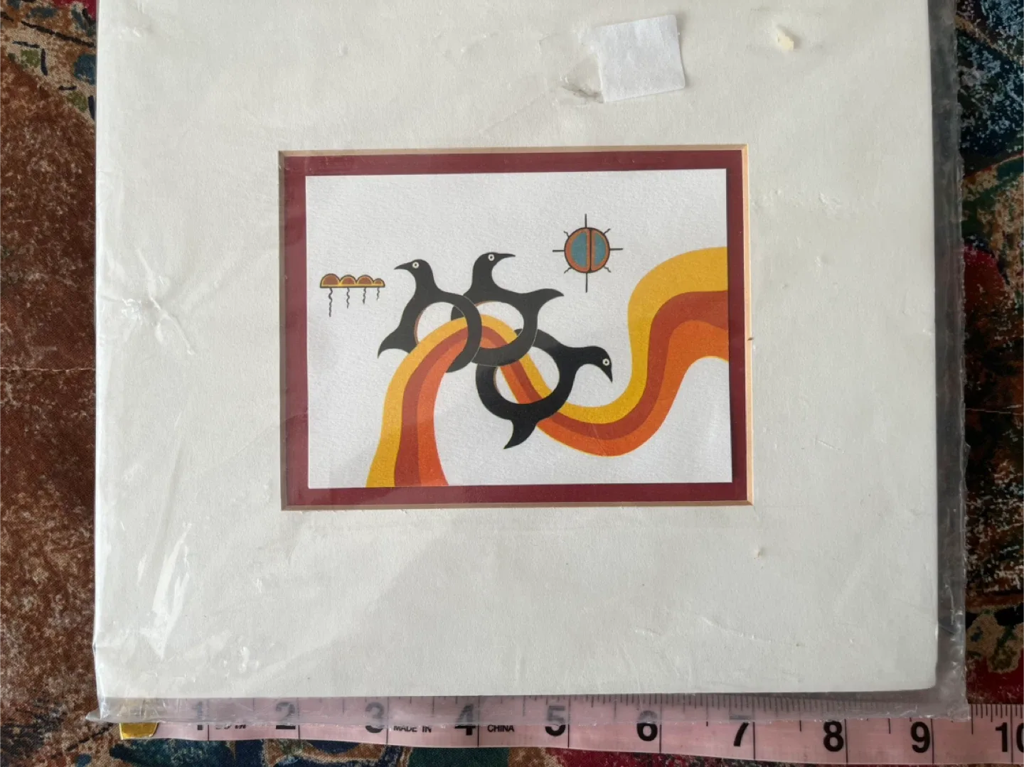 Jackson Beardy Print, 5x7, matted to 8x9 image indicator(5)