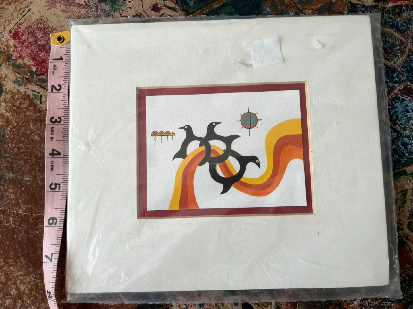 Jackson Beardy Print, 5x7, matted to 8x9 image indicator(4)