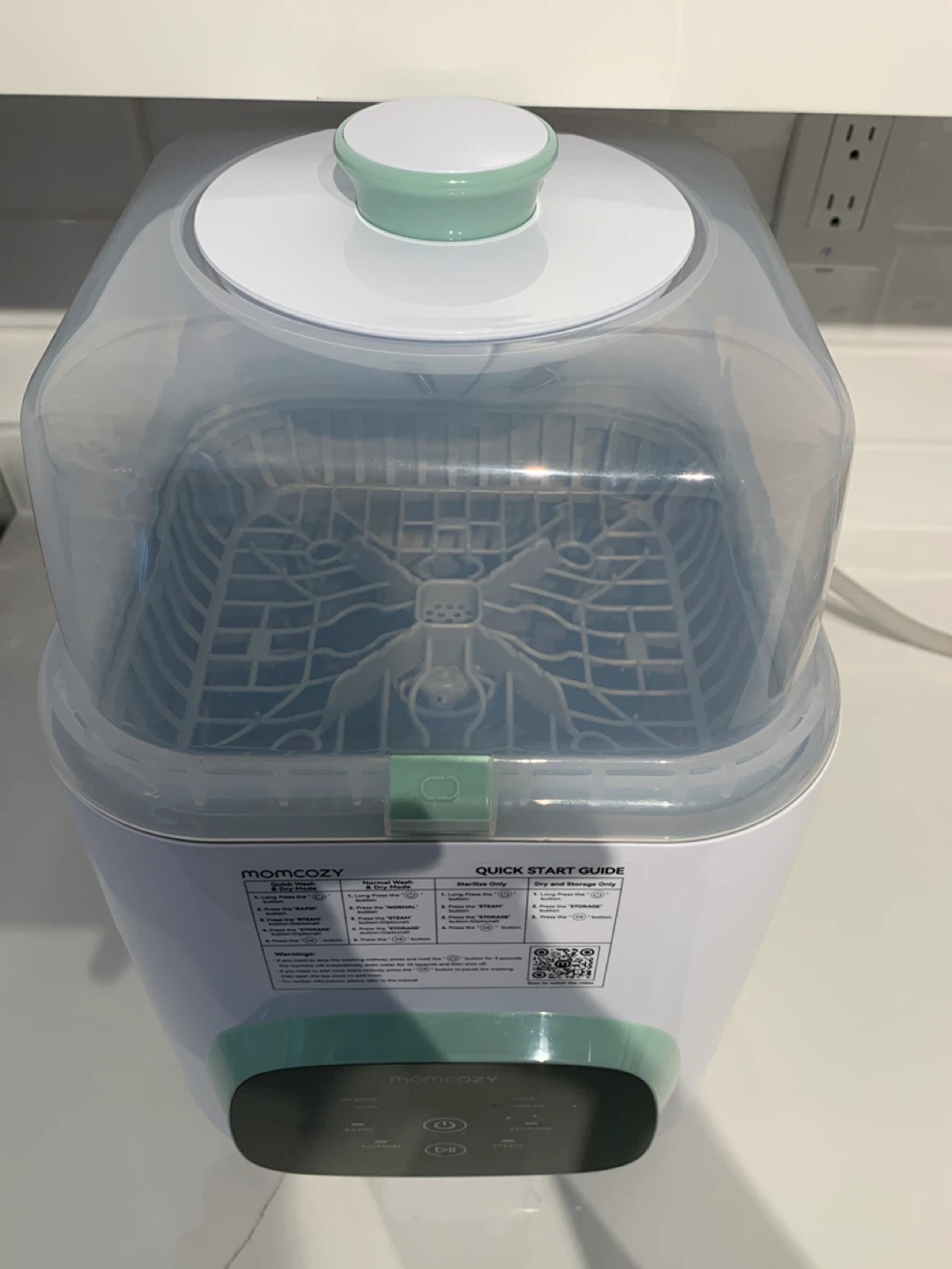 Momcozy Auto Bottle Washer, Sterilizer & Dryer - photo 2