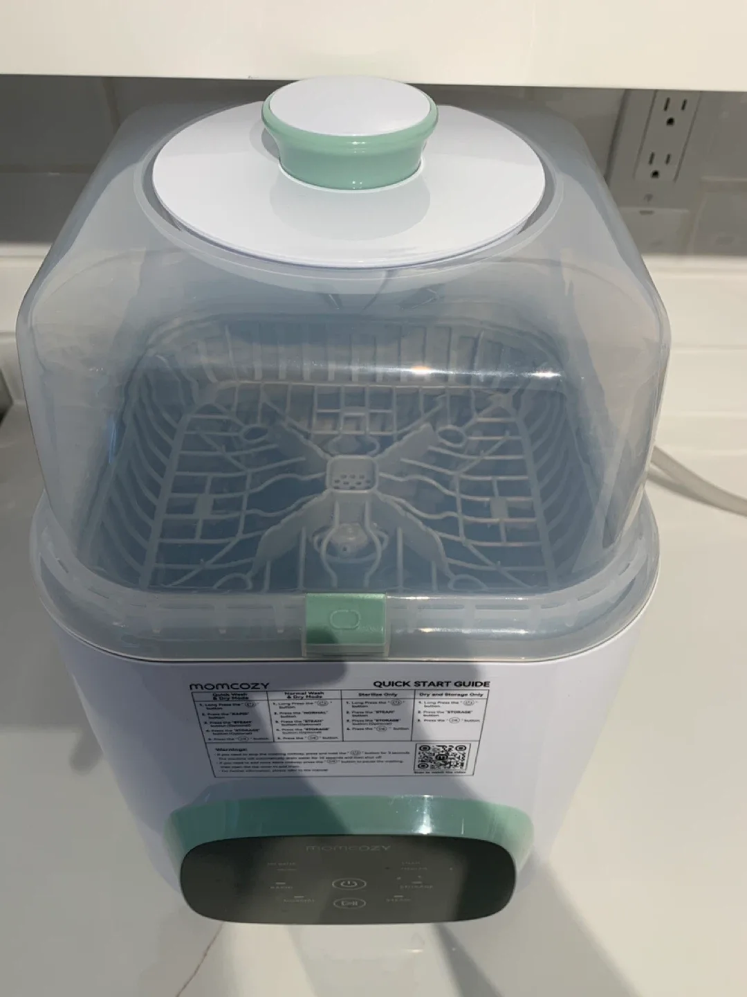 Momcozy Auto Bottle Washer, Sterilizer & Dryer image indicator(2)