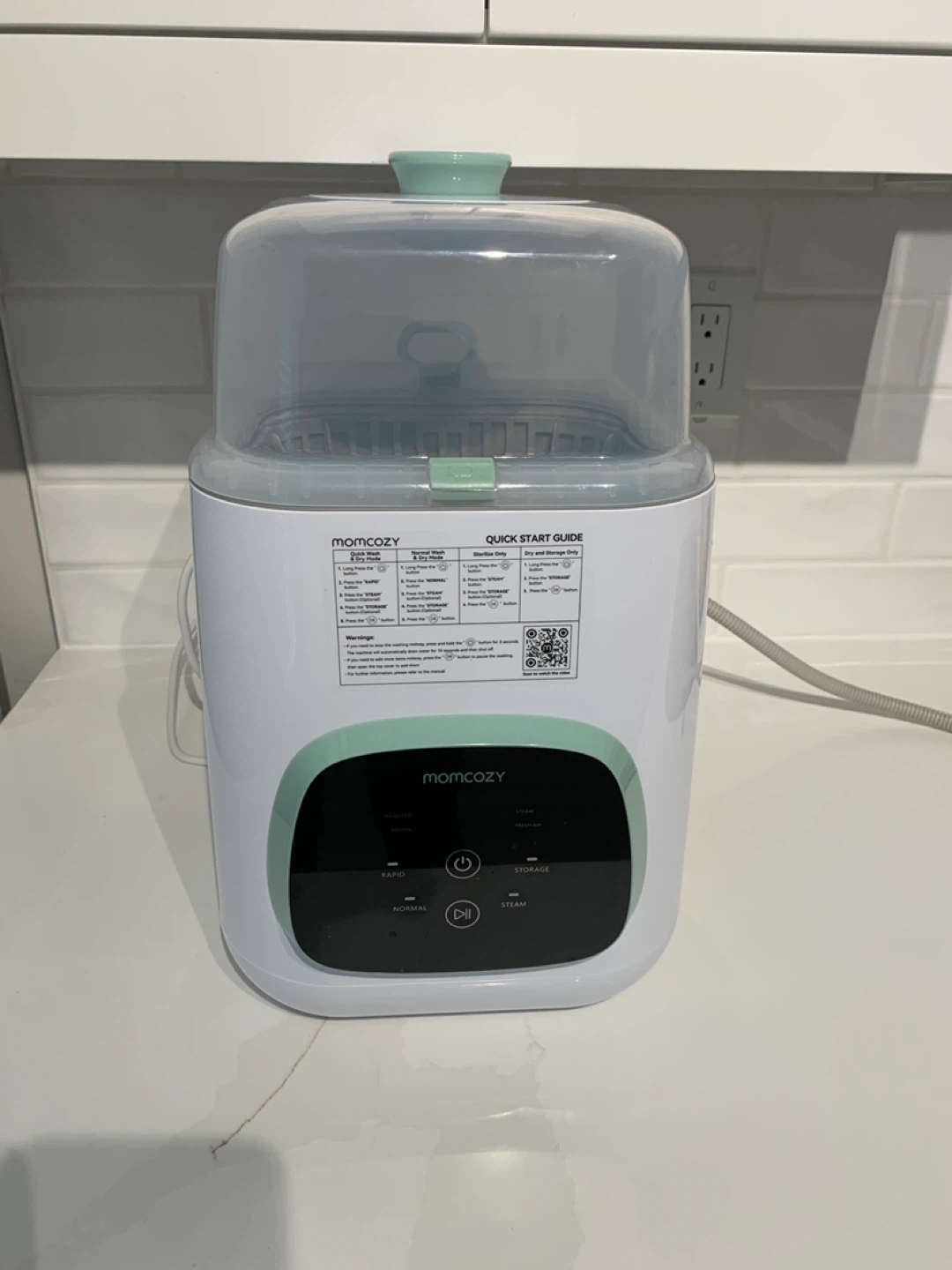 Momcozy Auto Bottle Washer, Sterilizer & Dryer