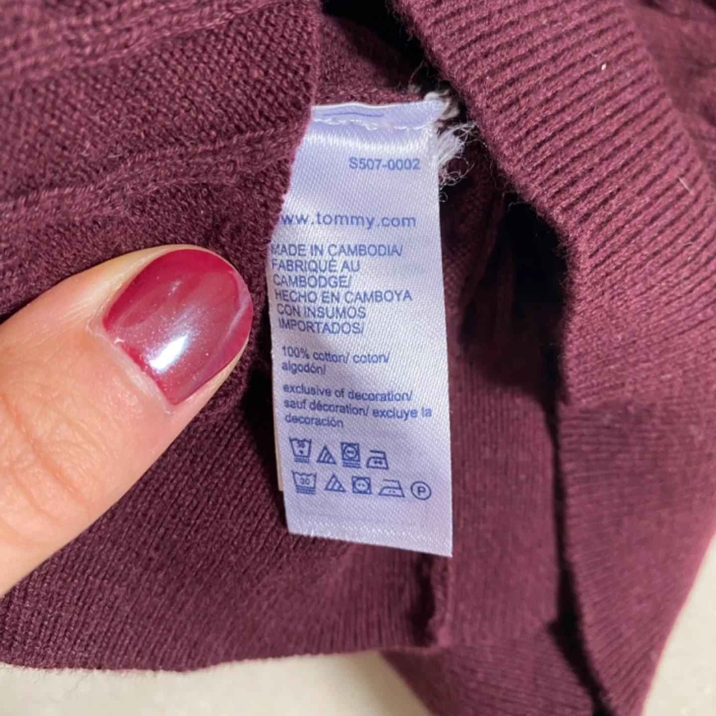 Women’s Tommy Hilfiger Sweater - Size M image indicator(5)