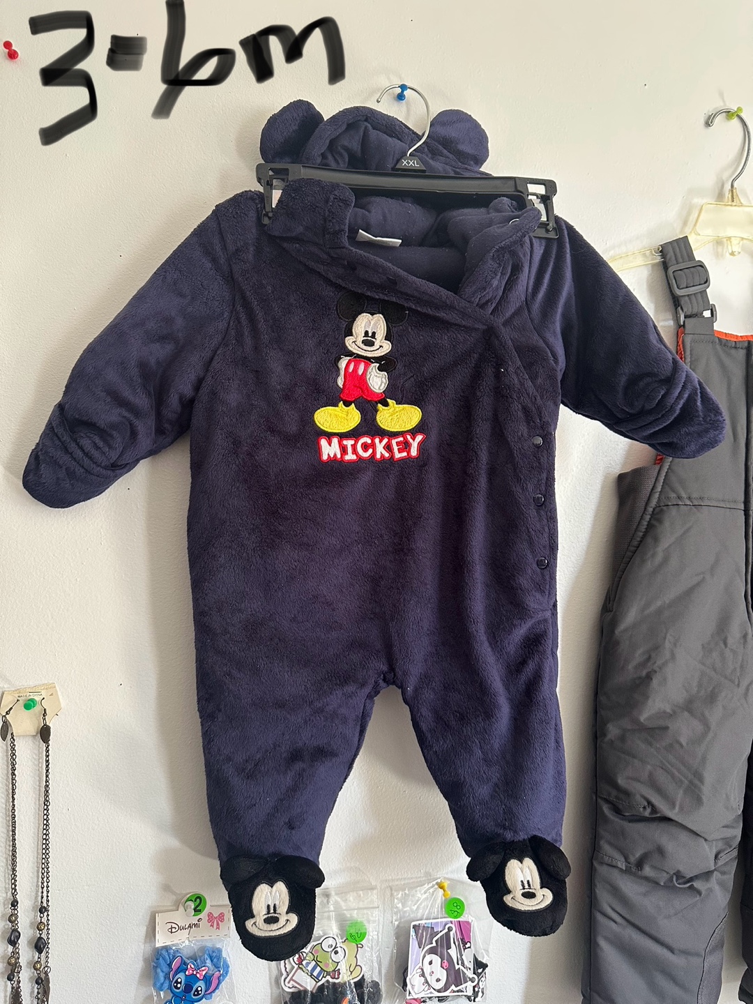 Mickey Mouse winter onesie🥕