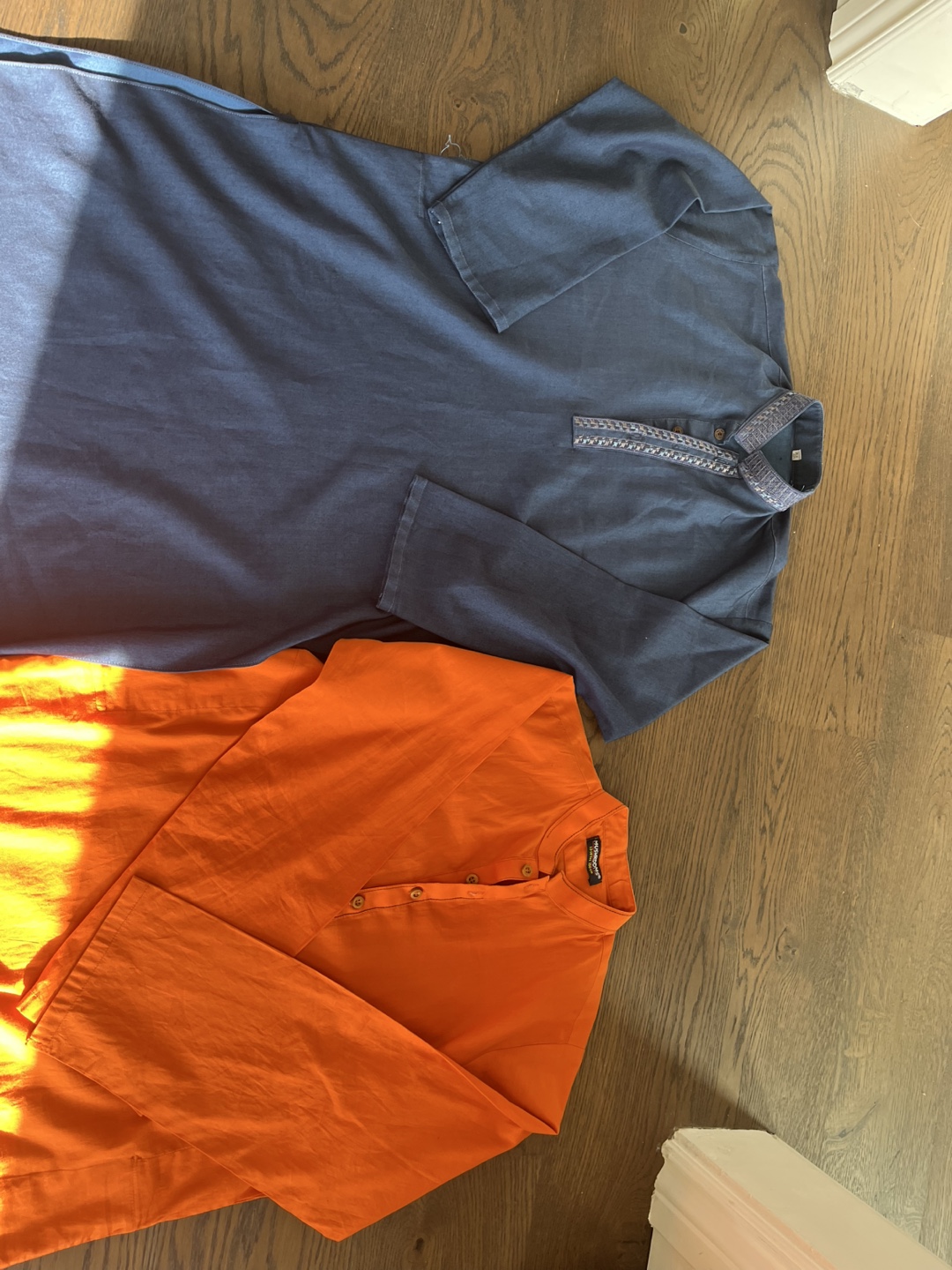 Shirts  kurtas - Blue and Orange - photo 3