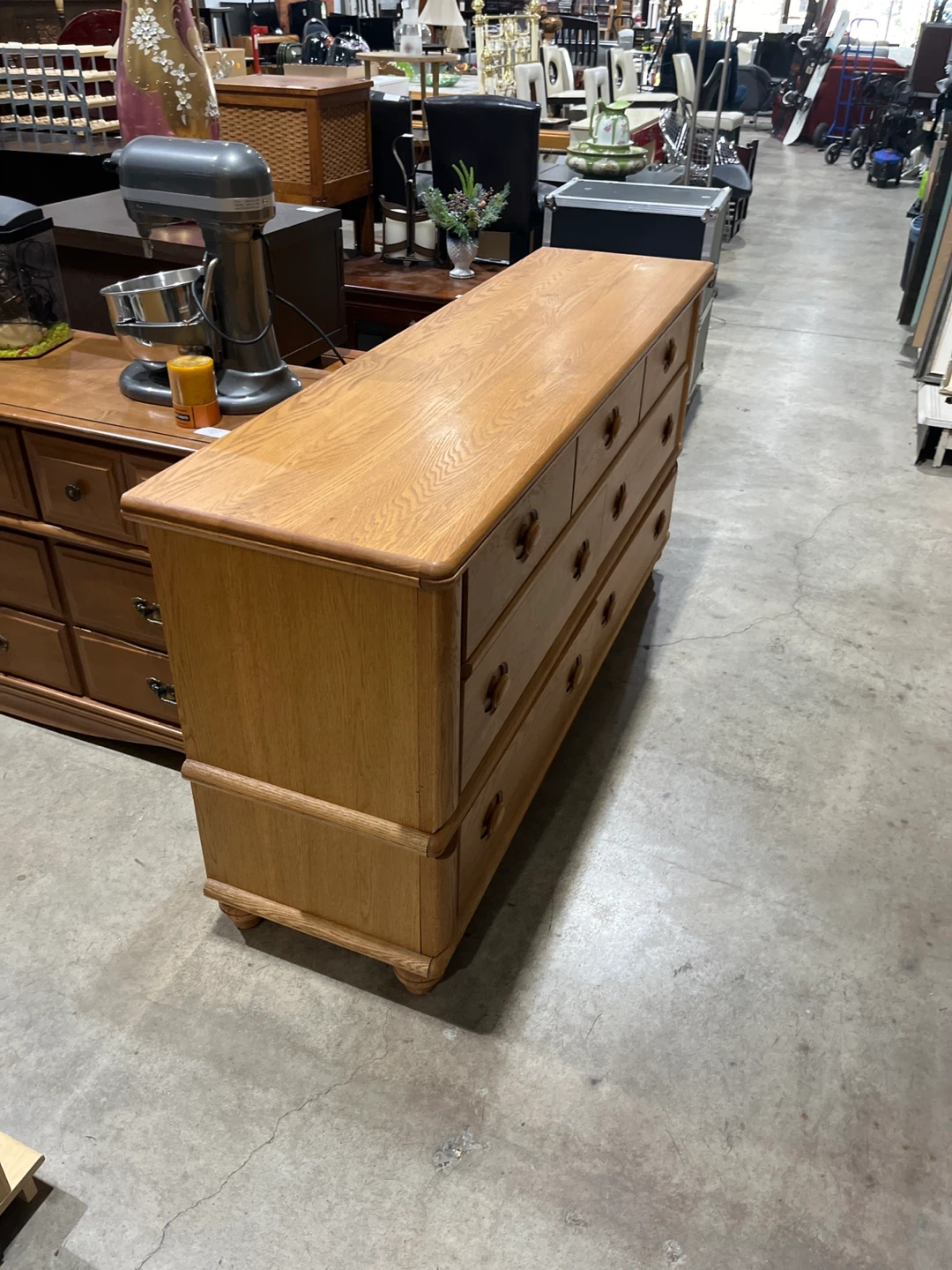 Wooden Dresser with Drawers - photo 2