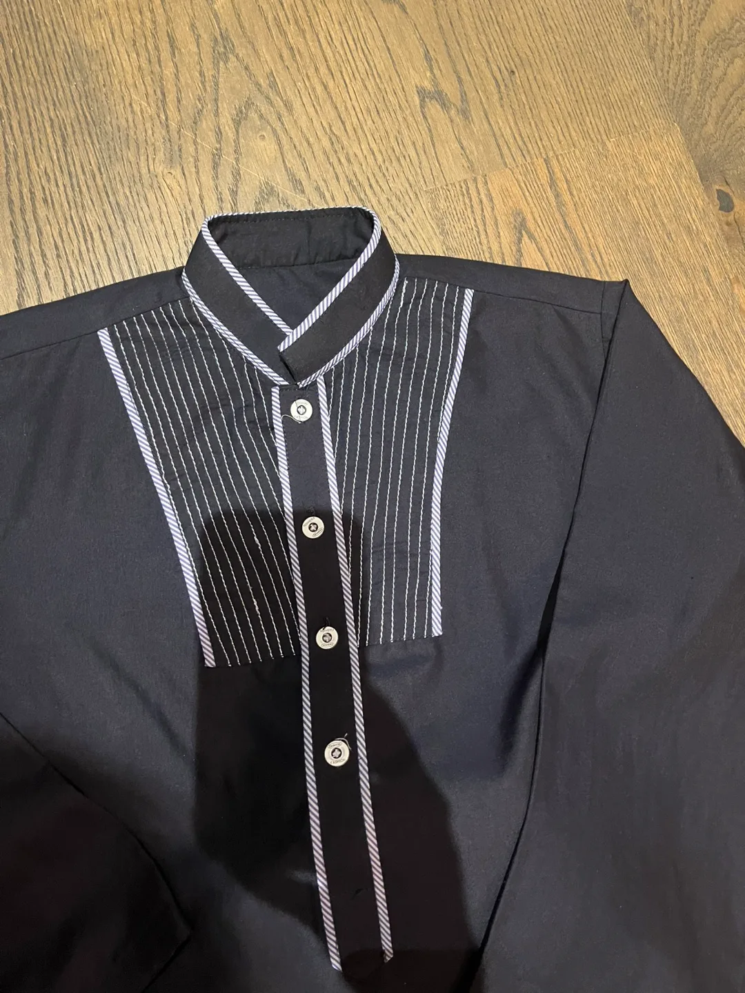 Black Kurta Pajama Set thumbnail