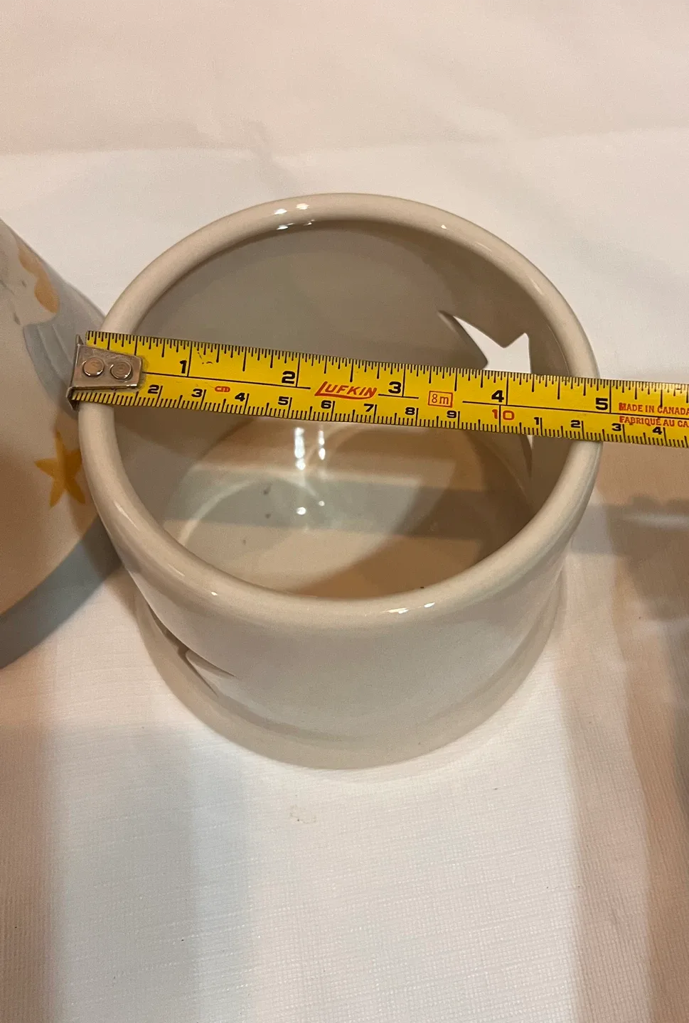 2 PIECE ANGEL HOME DECORATIVE JAR 9” CANDLE HOLDER WITH SHADE image indicator(4)