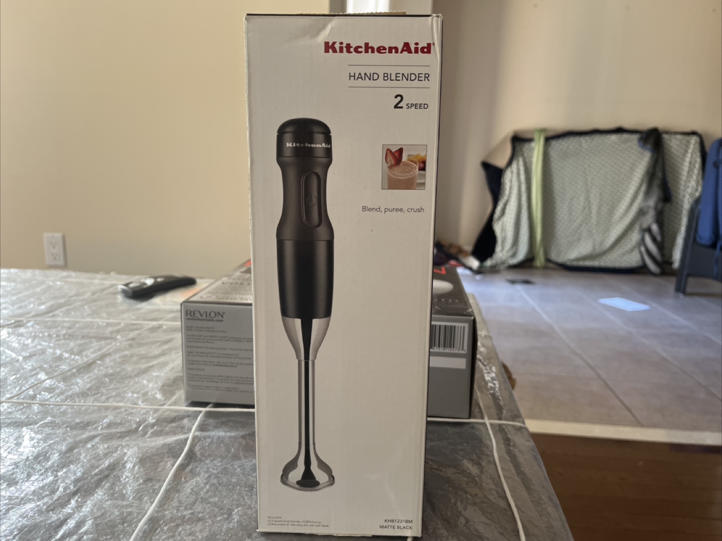 KitchenAid Hand Blender - Matte Black - New in Box