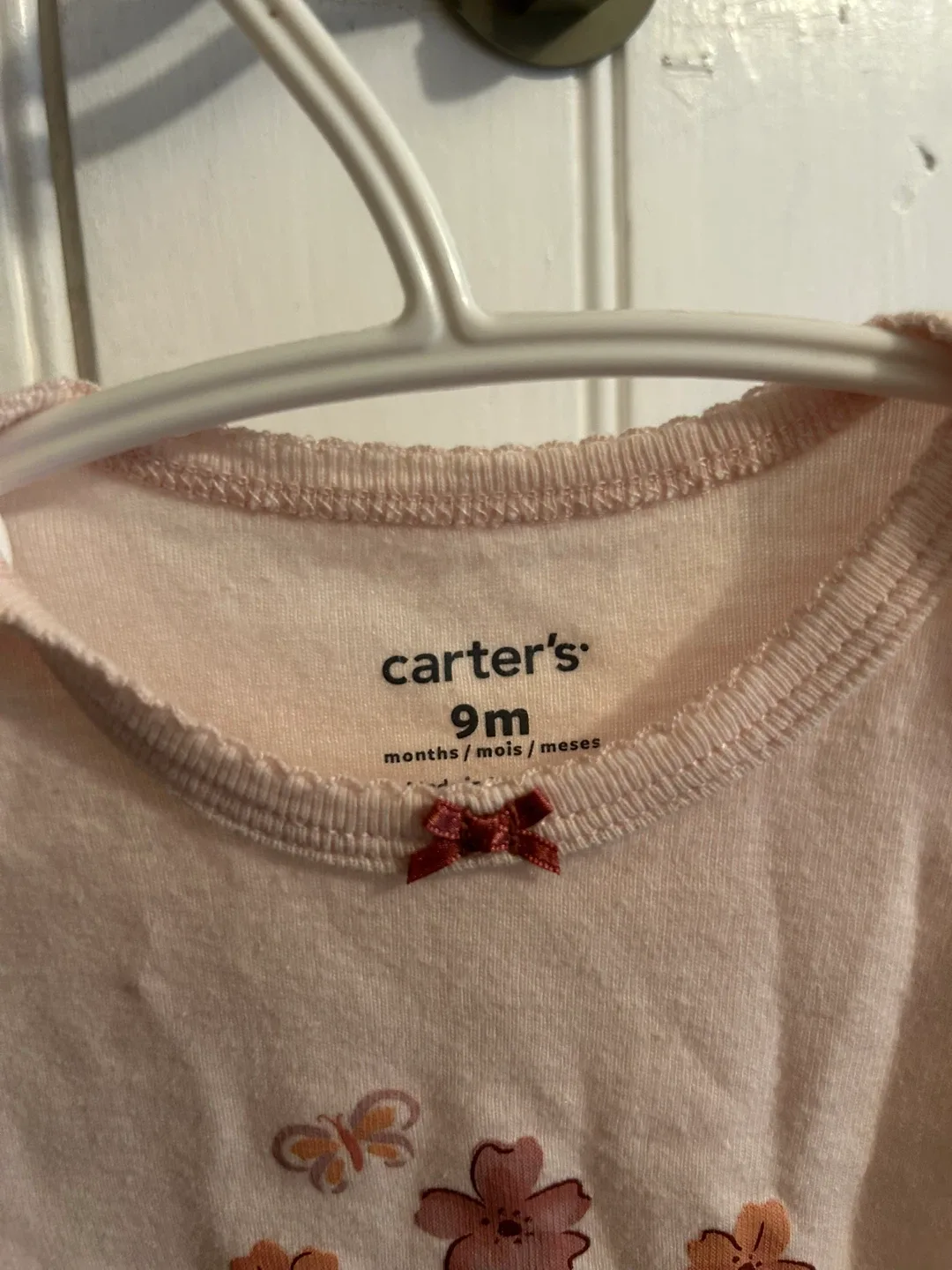 Carter's 9M Baby Onesie - Floral Design image indicator(2)
