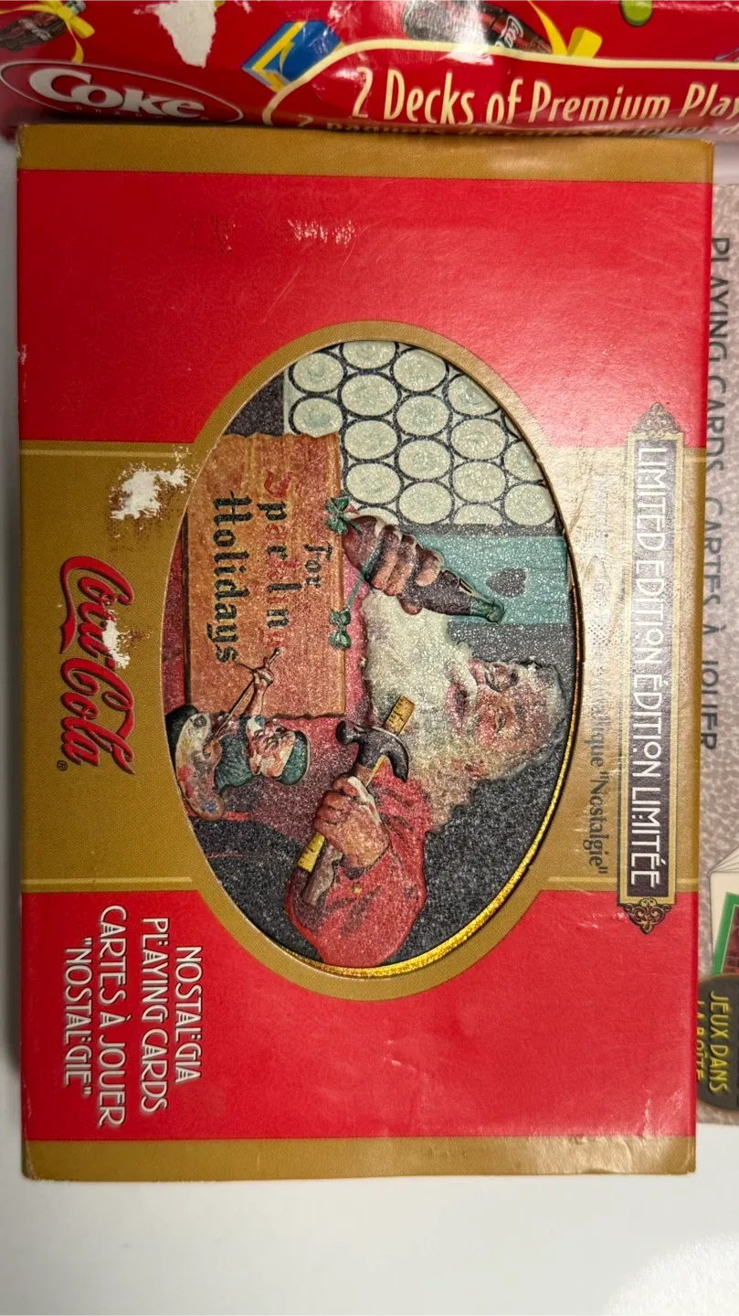 Coca-Cola Santa & Playing Cards Set image indicator(2)